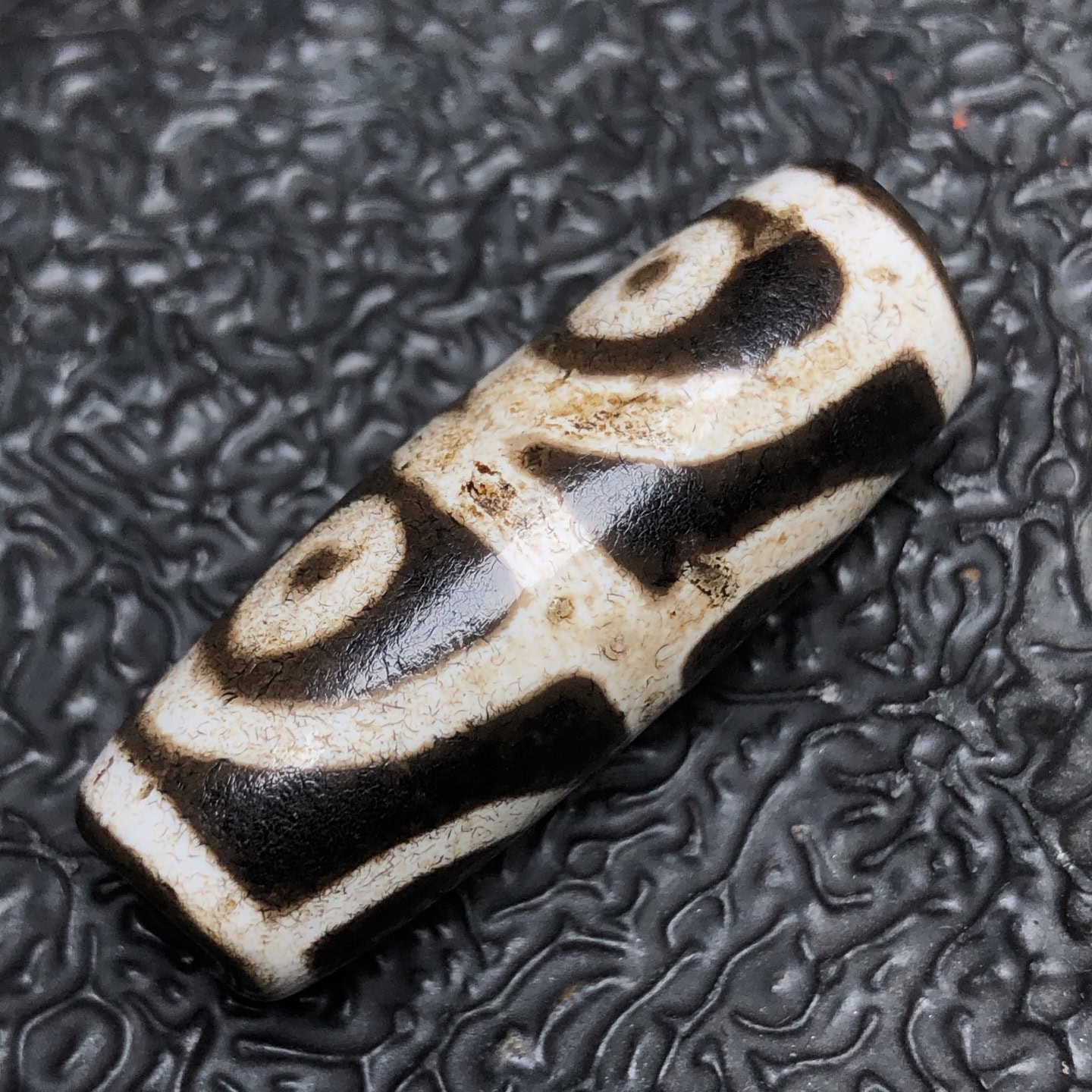 Chinese Natural Agate DZI Beads