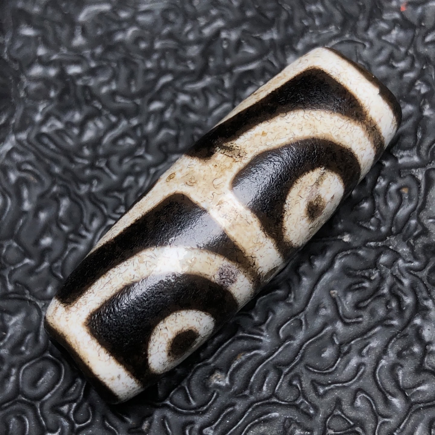 Chinese Natural Agate DZI Beads