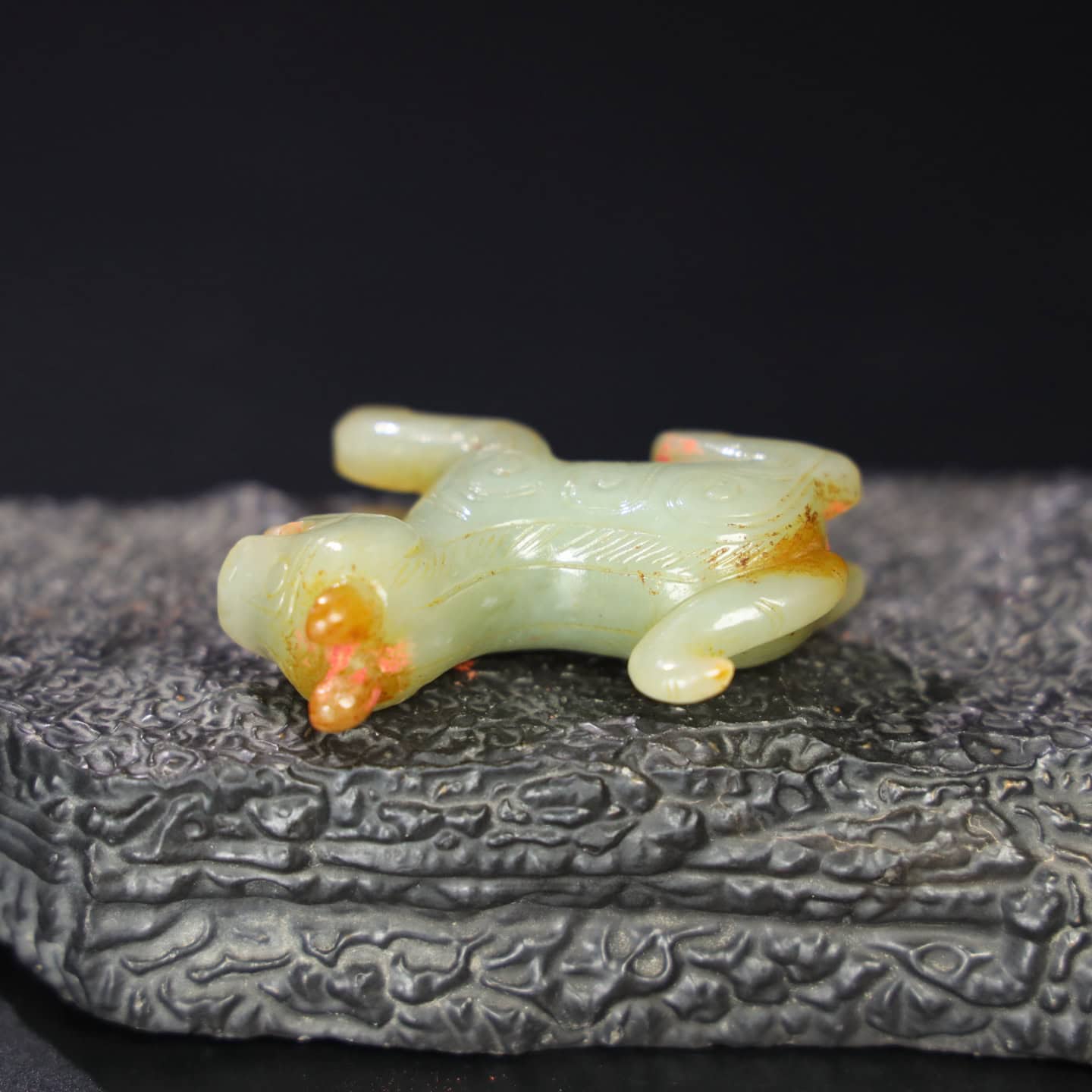 Chinese Natural Jade Carved Beasts