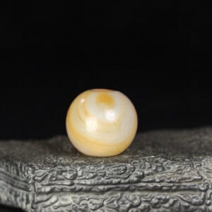 Chinese Natural Jade Carved Ball