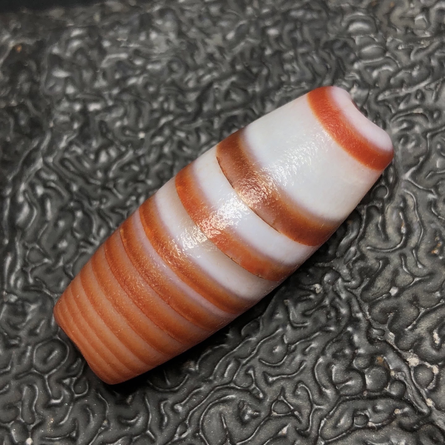 Chinese Natural Agate DZI Beads