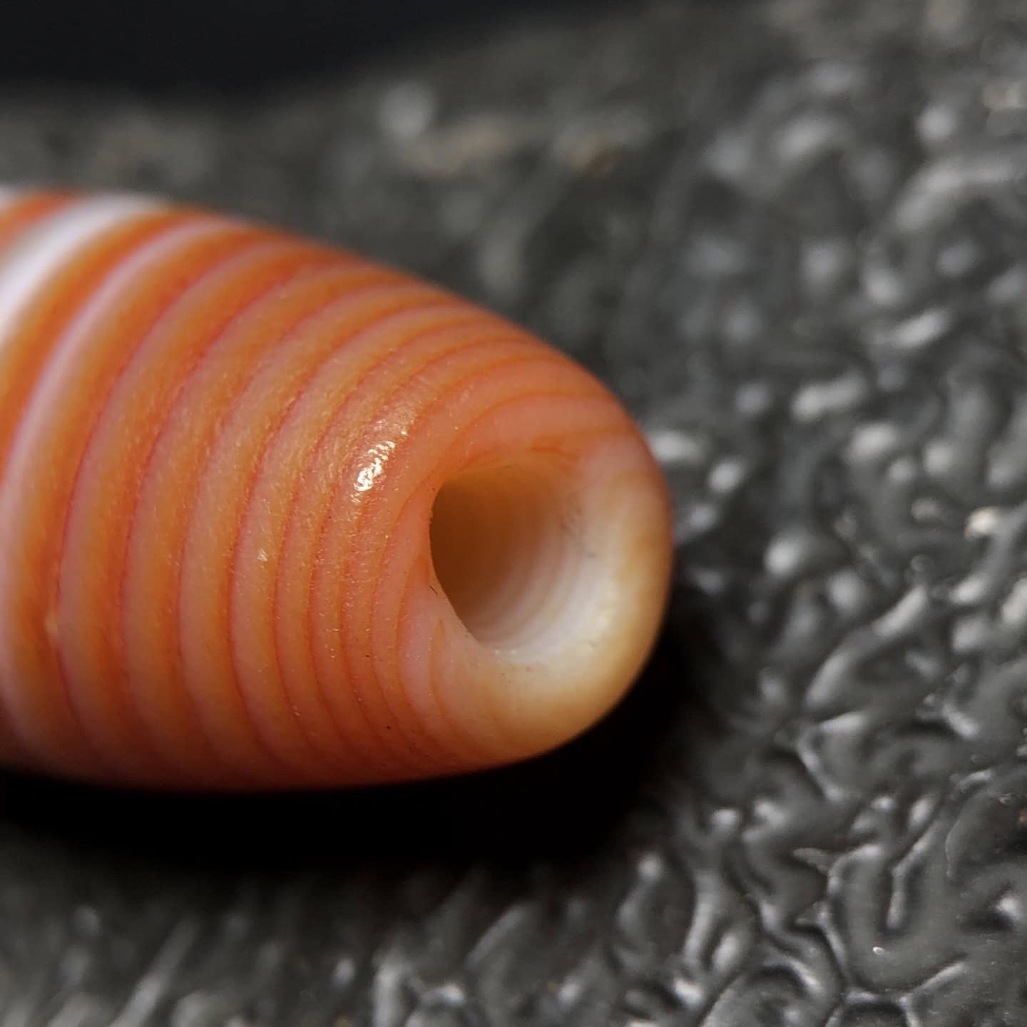 Chinese Natural Agate DZI Beads