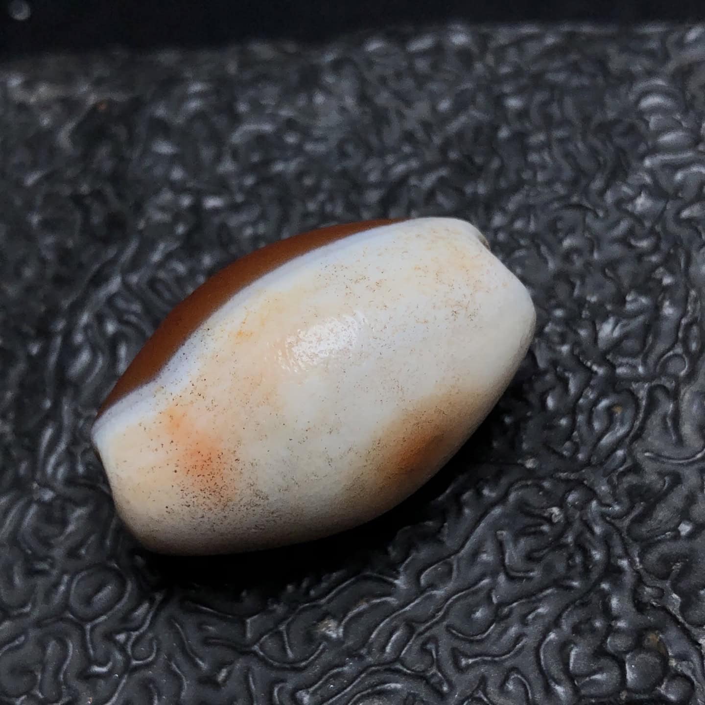 Chinese Natural Agate DZI Beads