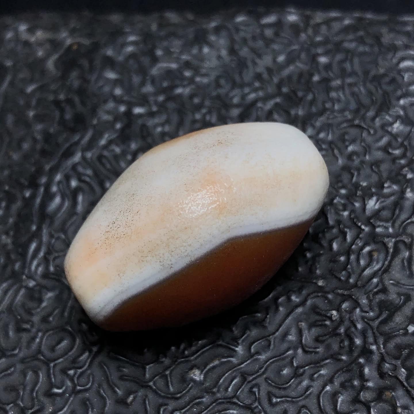 Chinese Natural Agate DZI Beads