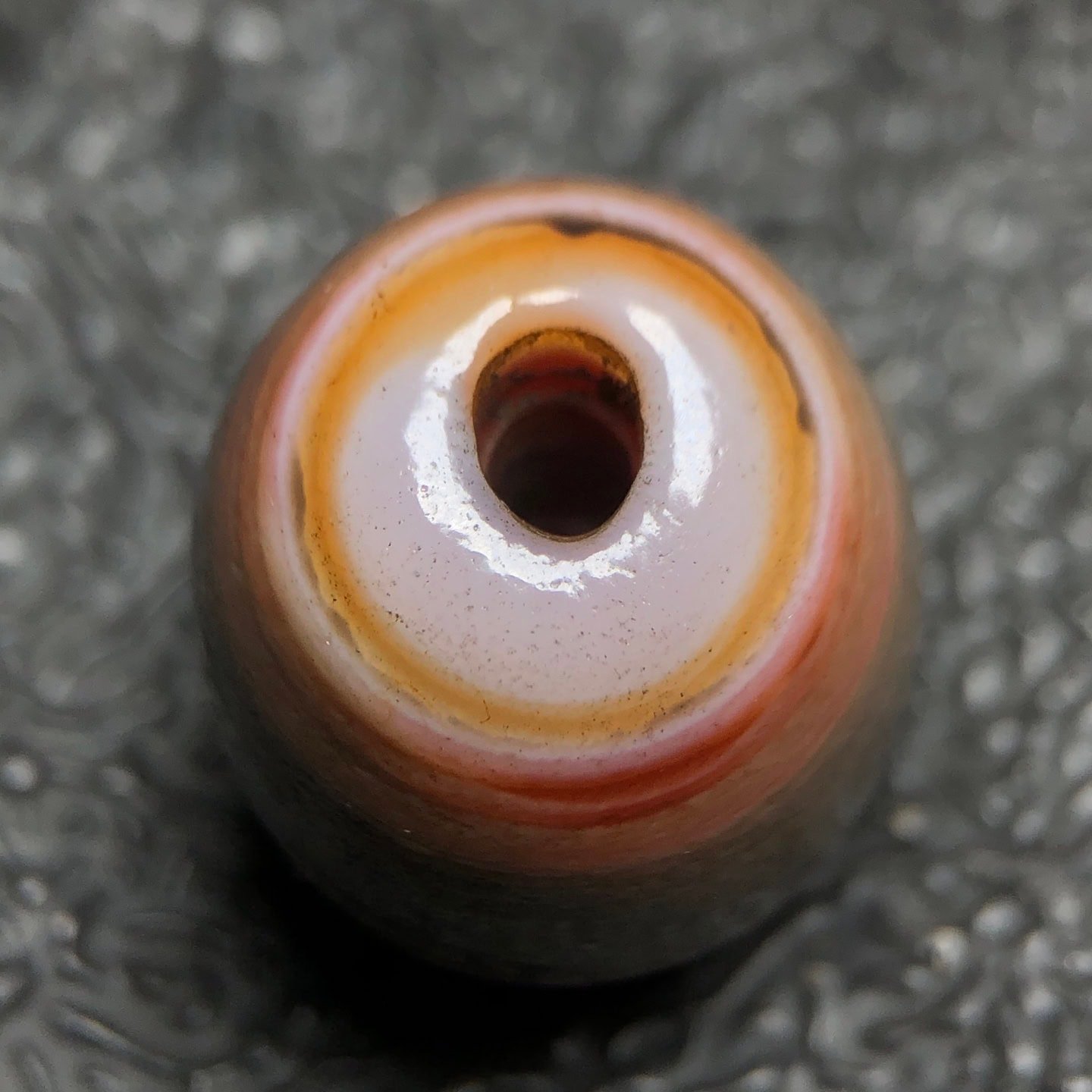Chinese Natural Agate DZI Beads
