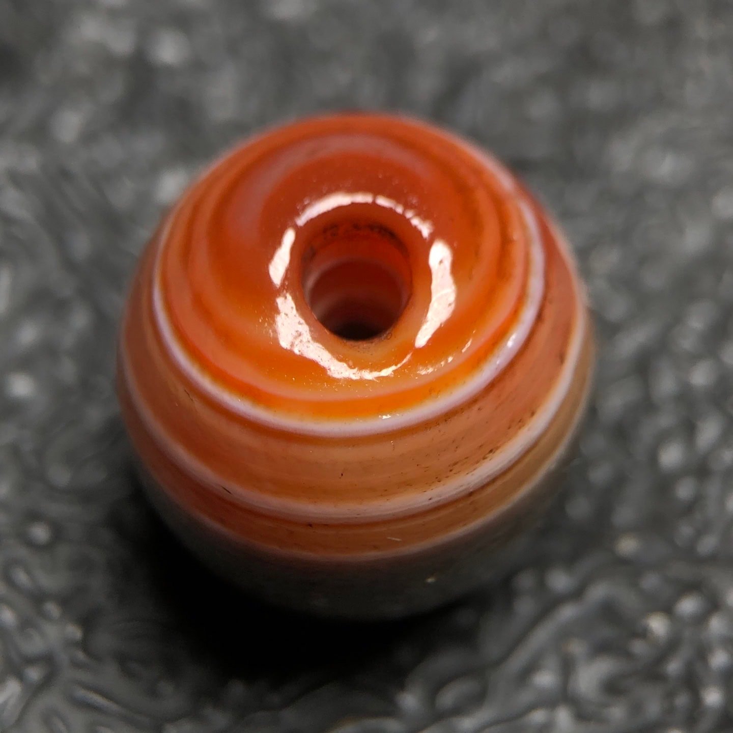 Chinese Natural Agate DZI Beads