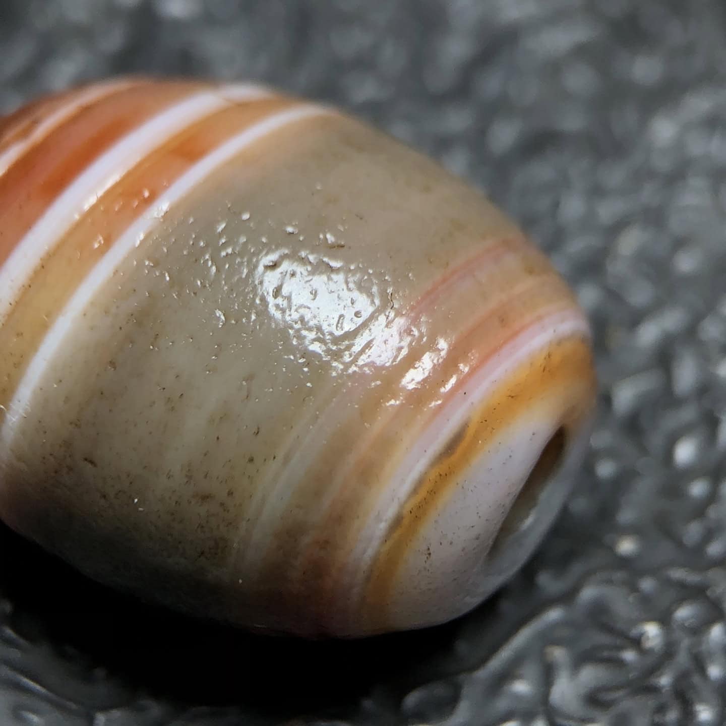 Chinese Natural Agate DZI Beads