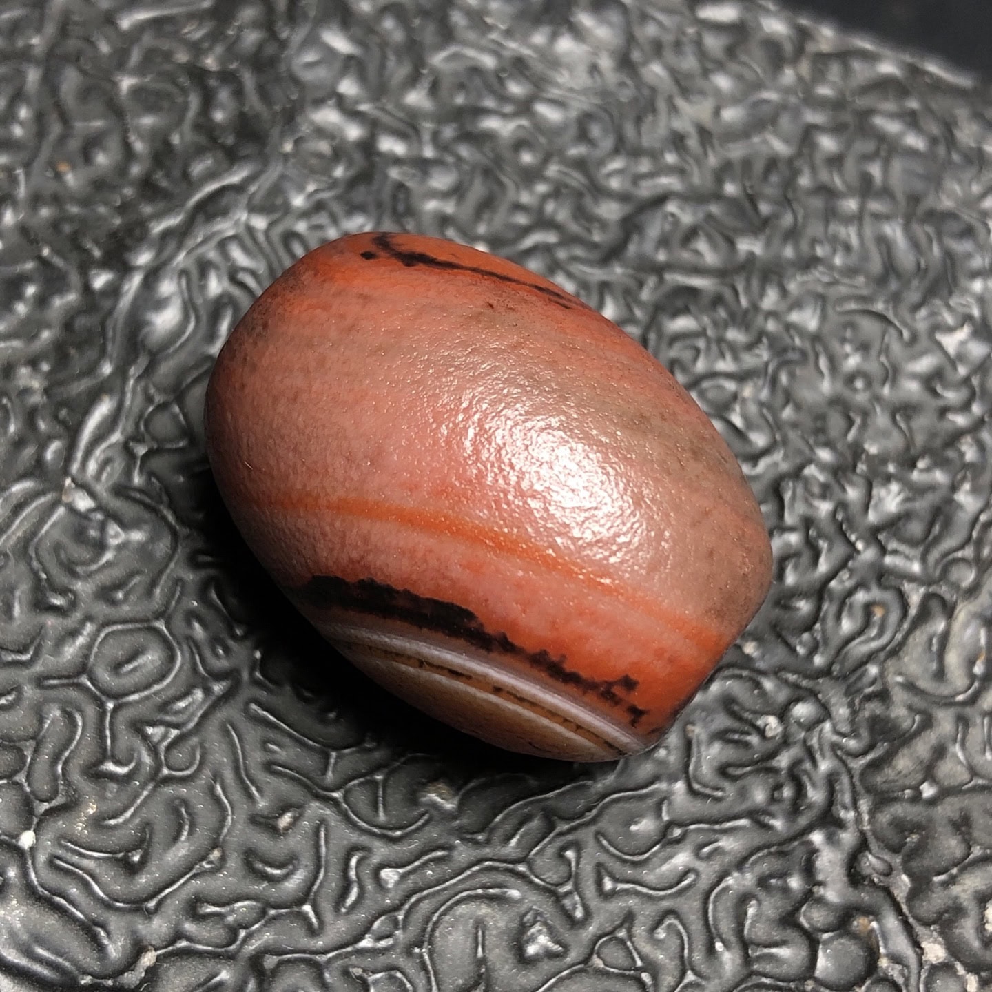 Chinese Natural Agate DZI Beads