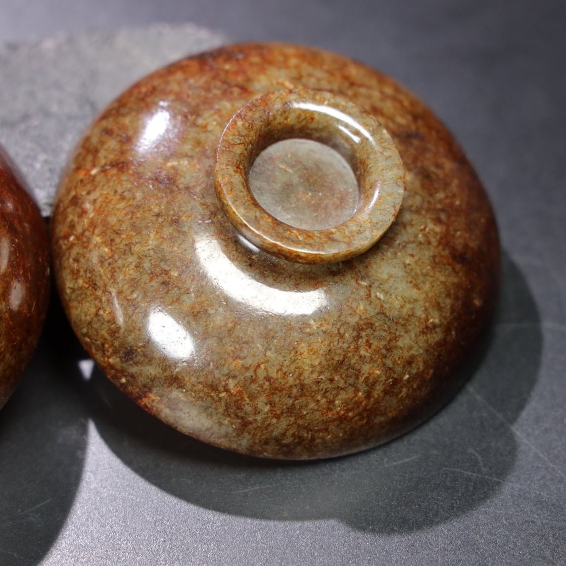 Chinese Natural Jade Carved Dendrobium