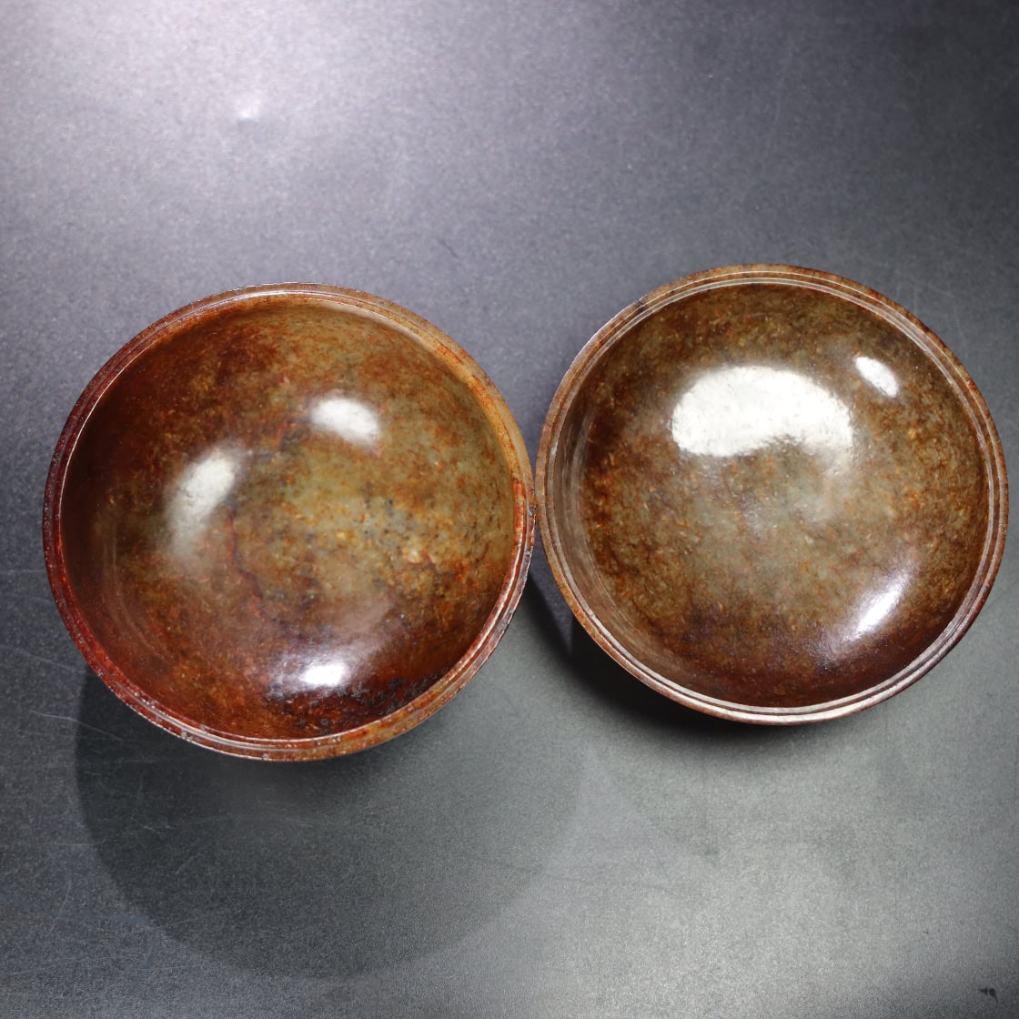 Chinese Natural Jade Carved Dendrobium