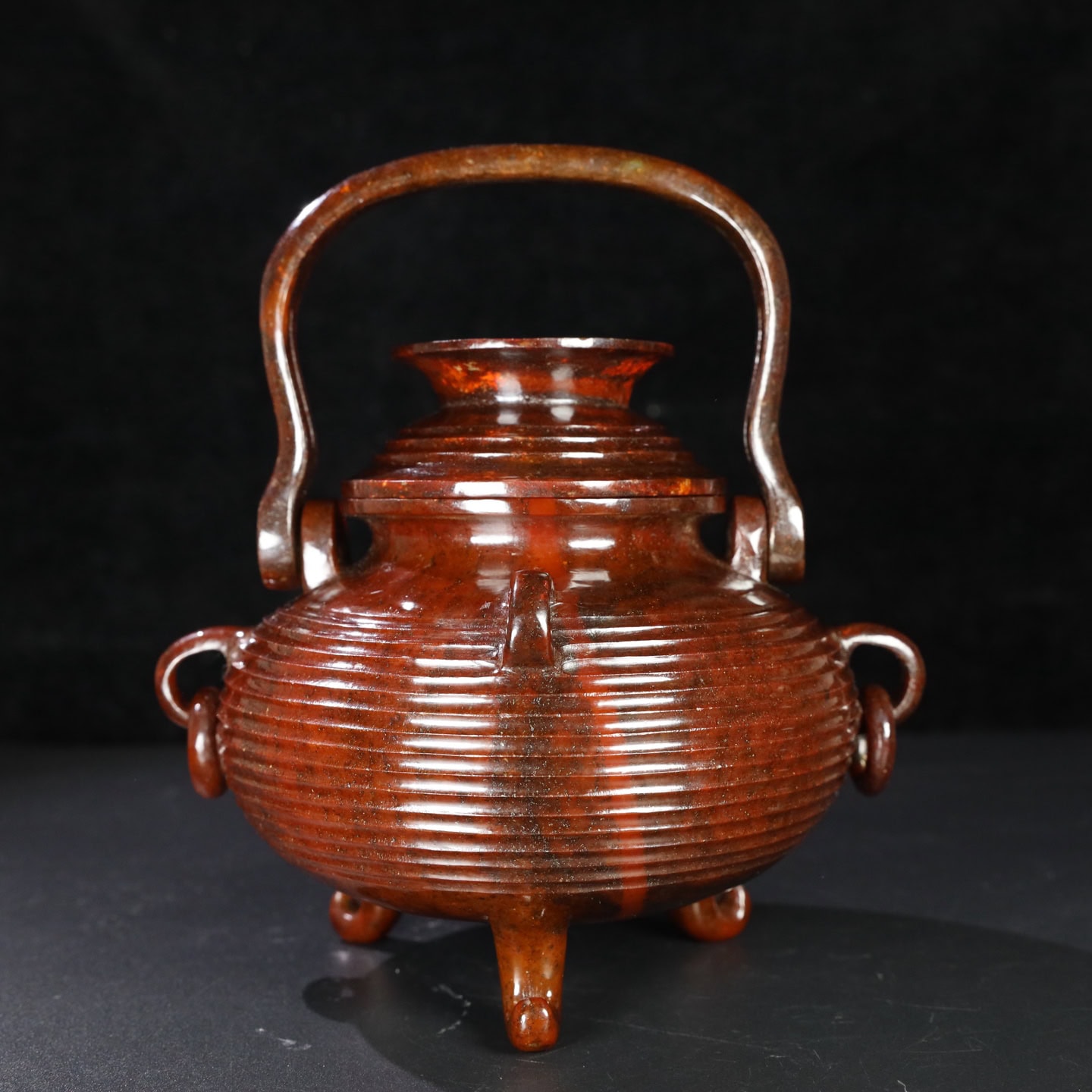 Chinese Natural Jade Carved vessels