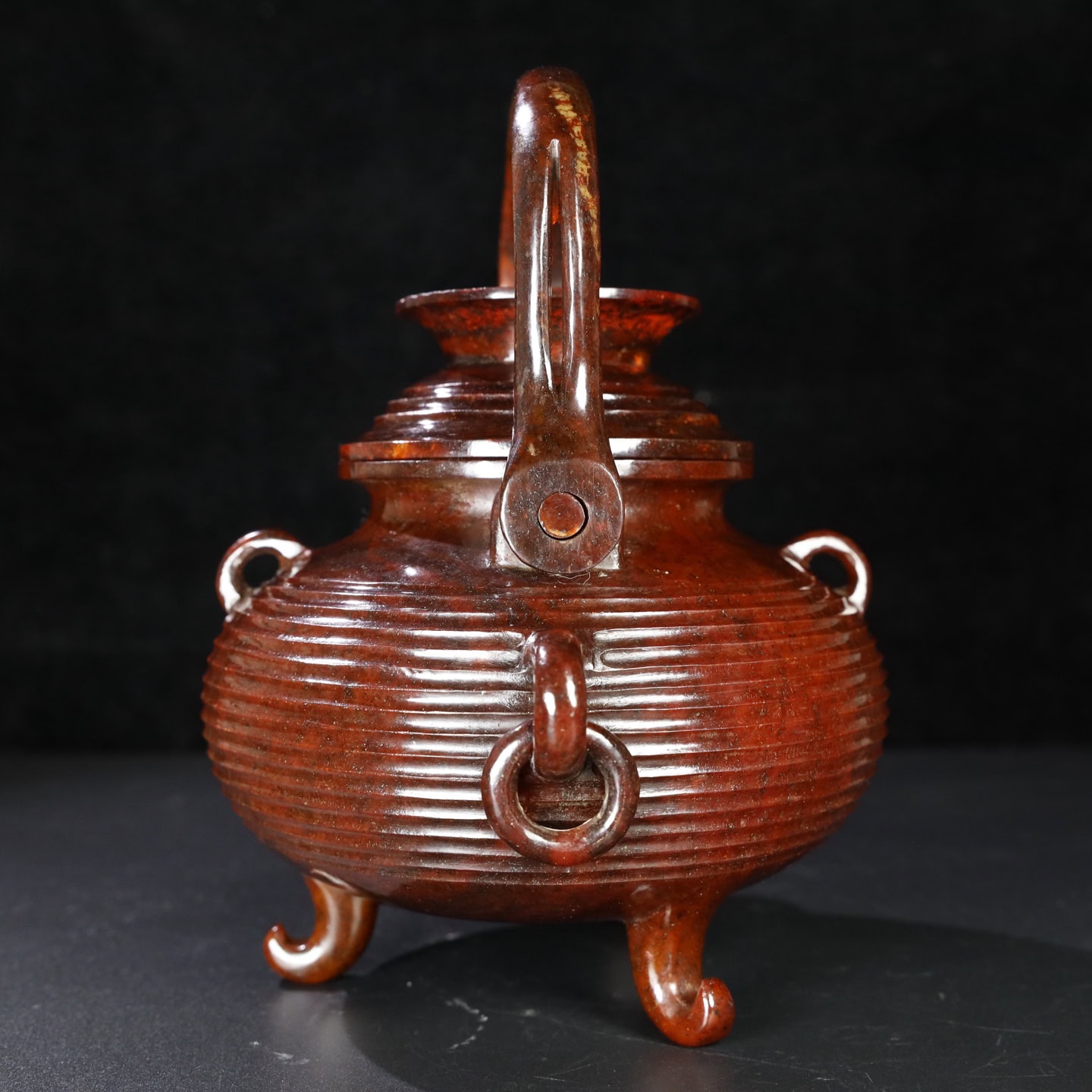 Chinese Natural Jade Carved vessels