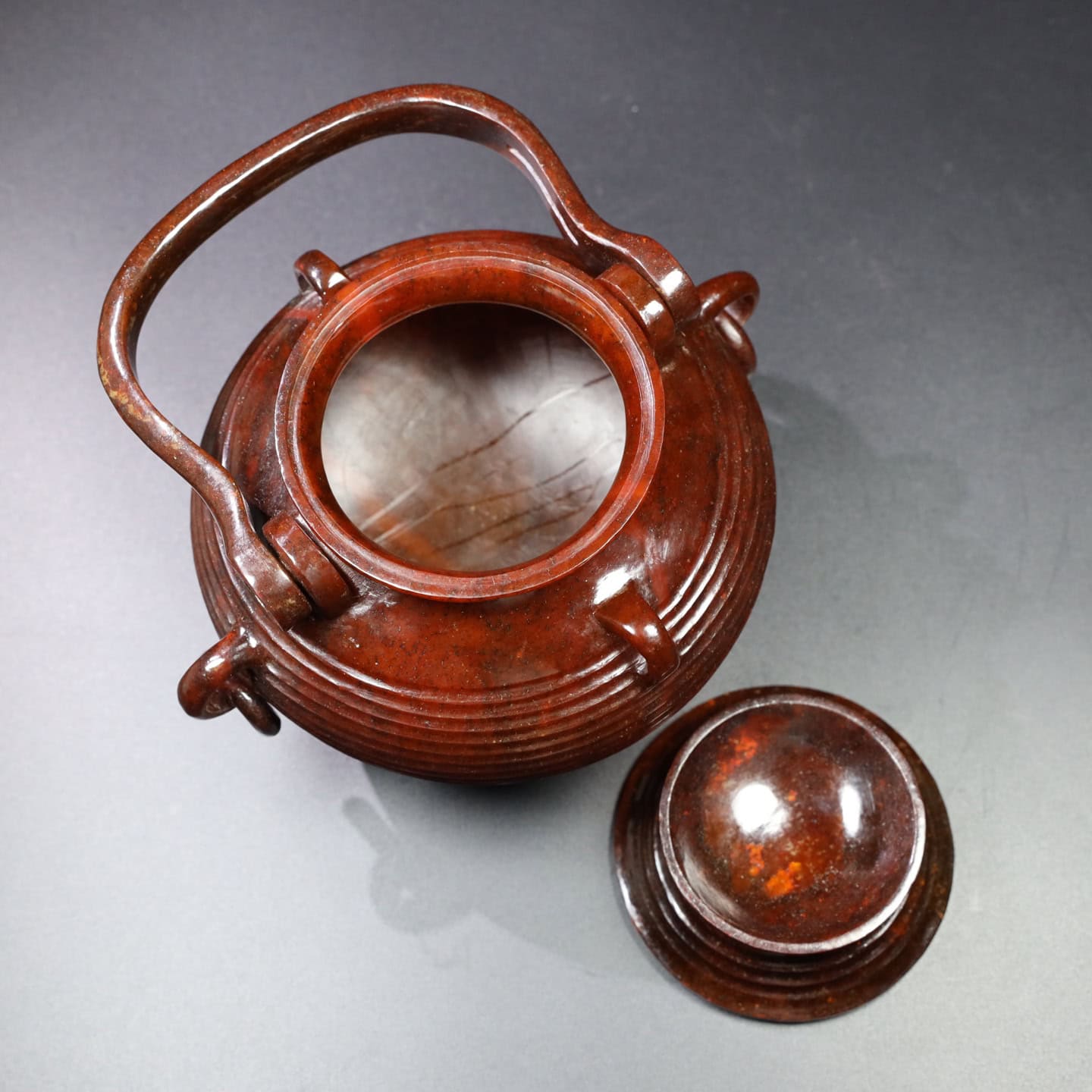 Chinese Natural Jade Carved vessels