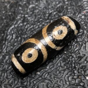 Chinese Natural Agate DZI Beads