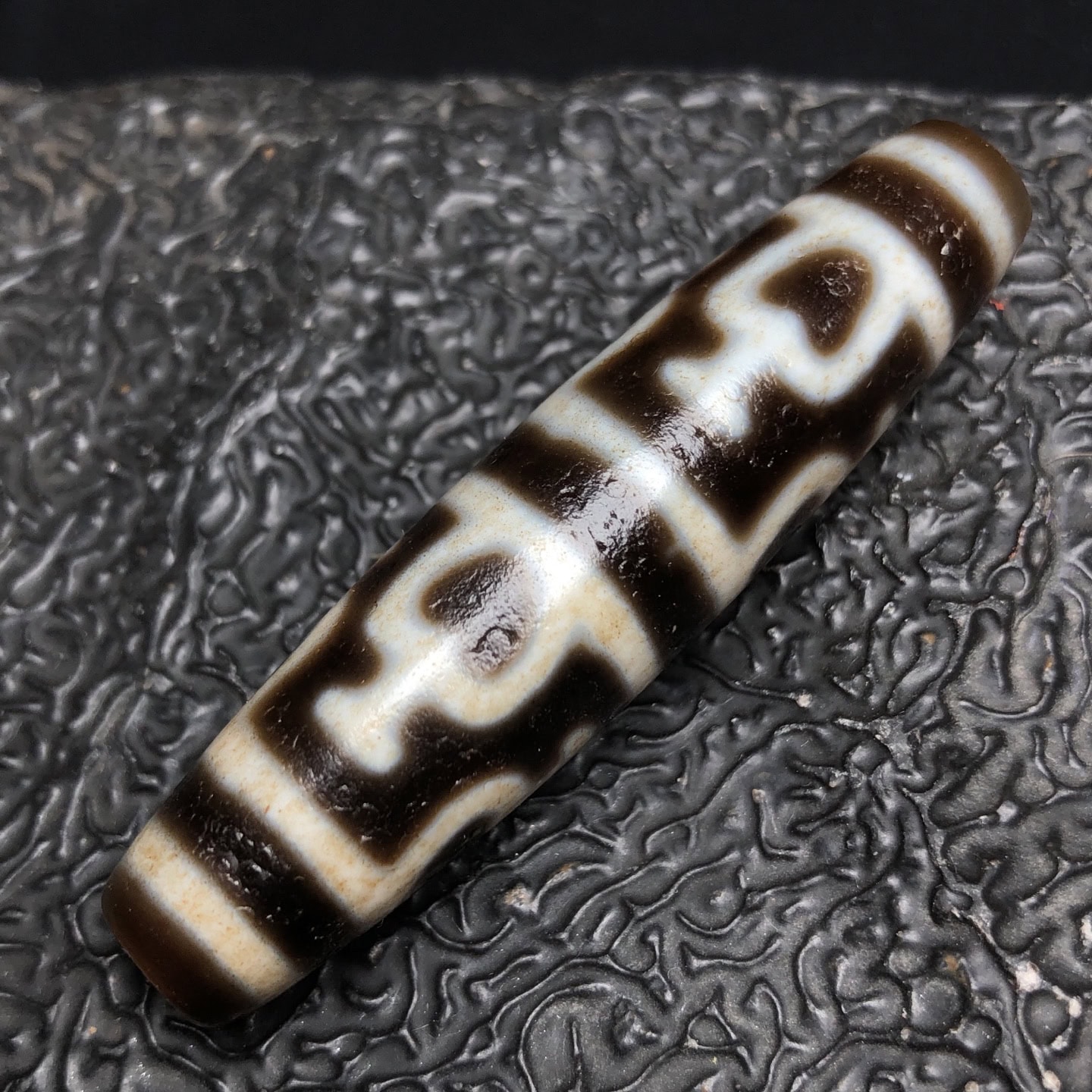 Chinese Natural Agate DZI Beads