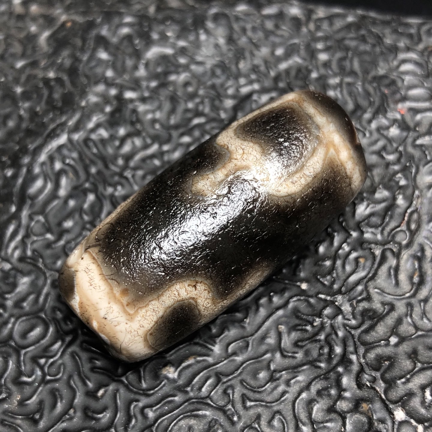 Chinese Natural Agate DZI Beads