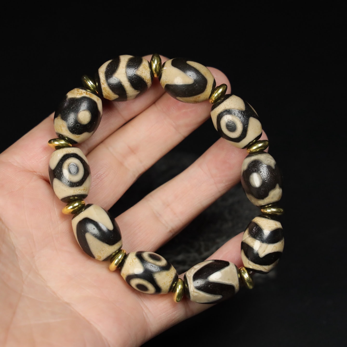 Chinese Natural Jade Carved bracelets
