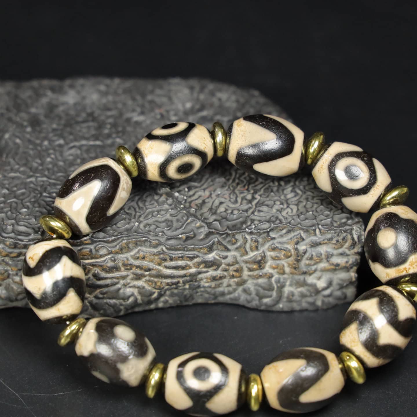 Chinese Natural Jade Carved bracelets