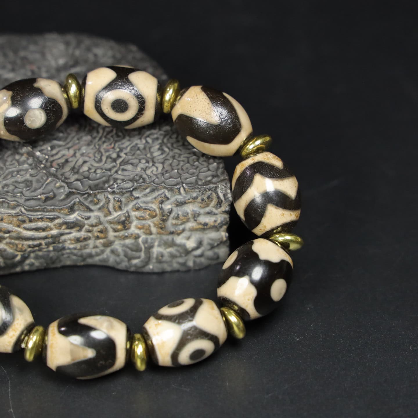 Chinese Natural Jade Carved bracelets