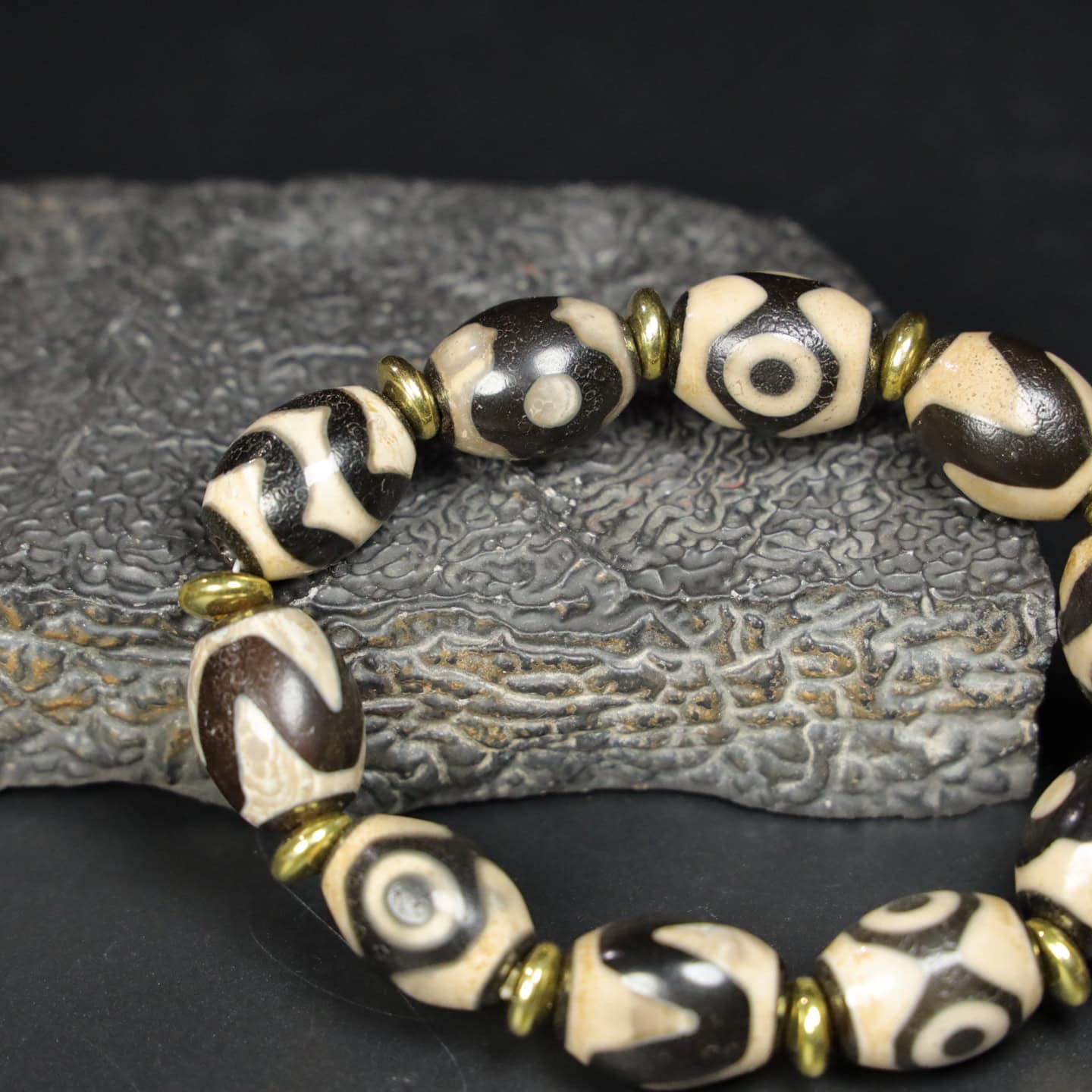 Chinese Natural Jade Carved bracelets
