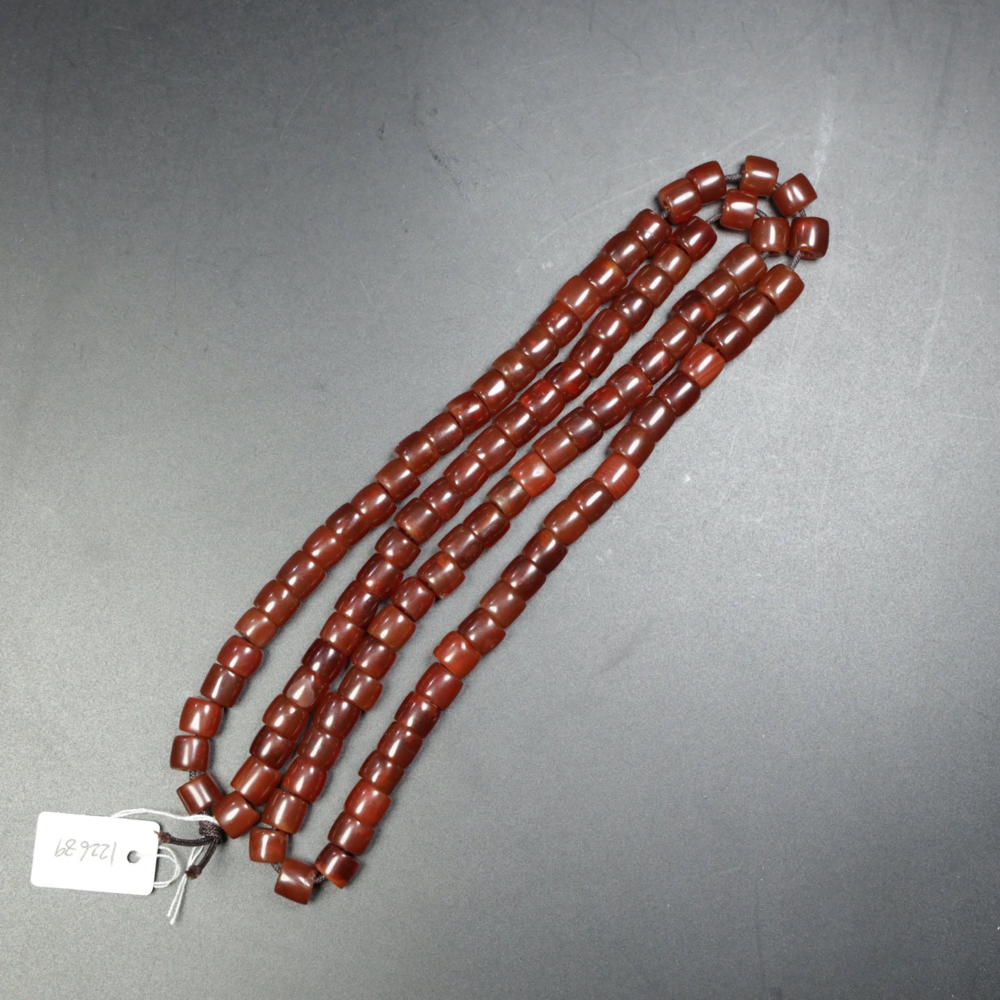 Chinese Natural Agate DZI Beads