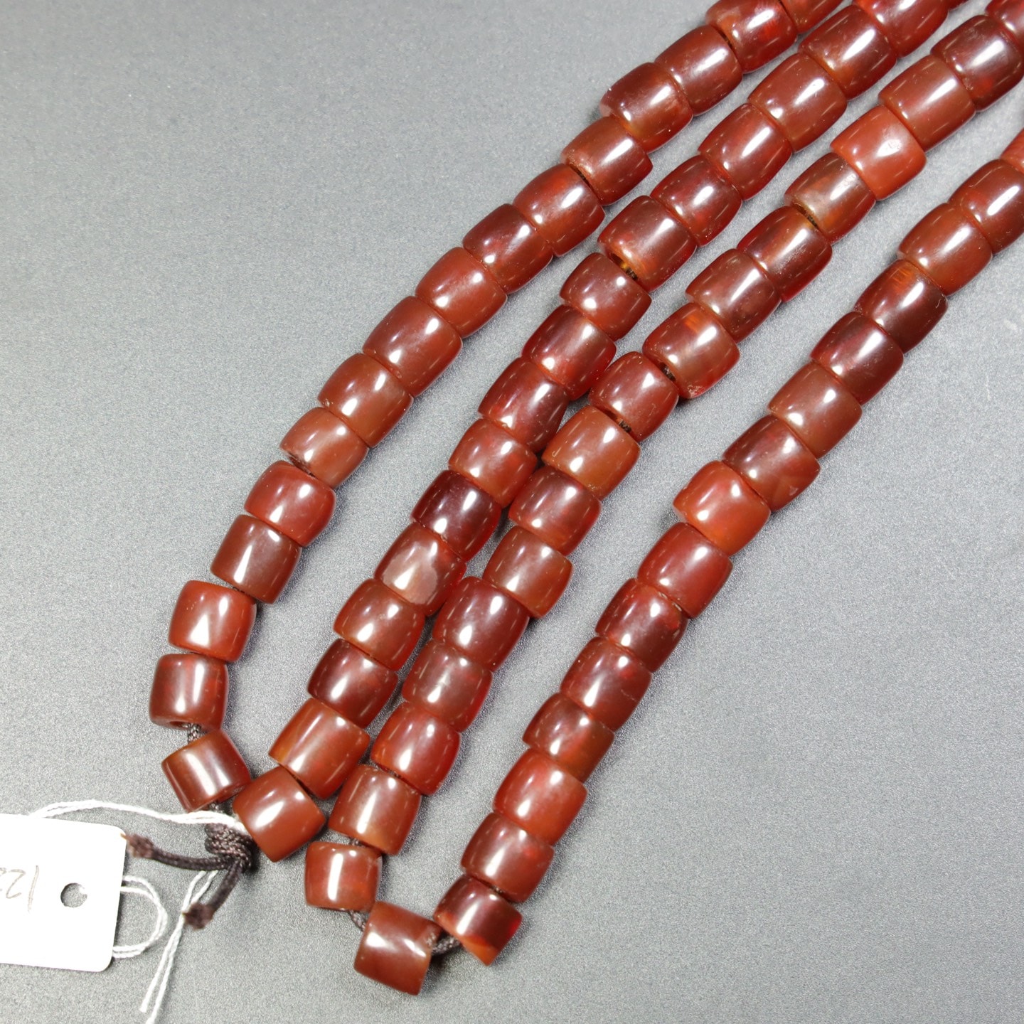 Chinese Natural Agate DZI Beads
