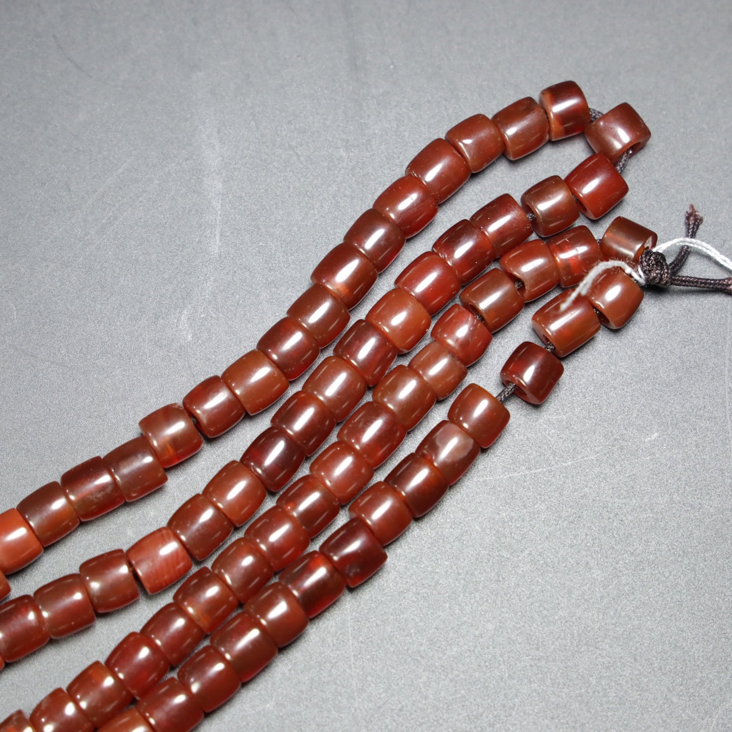 Chinese Natural Agate DZI Beads