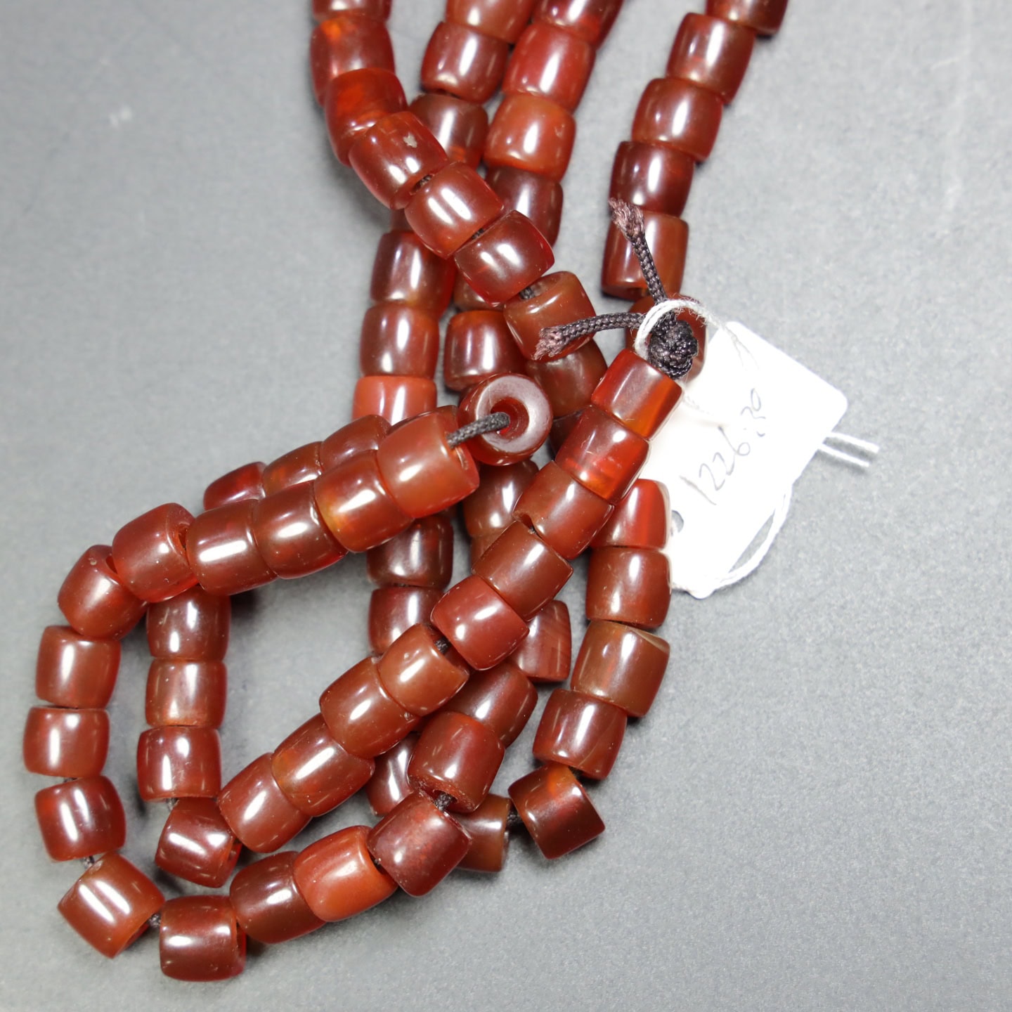 Chinese Natural Agate DZI Beads