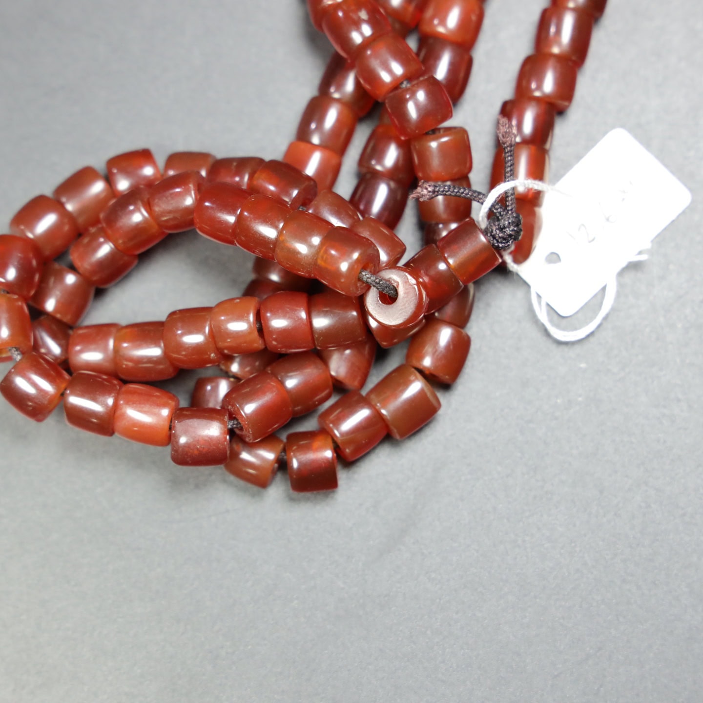 Chinese Natural Agate DZI Beads