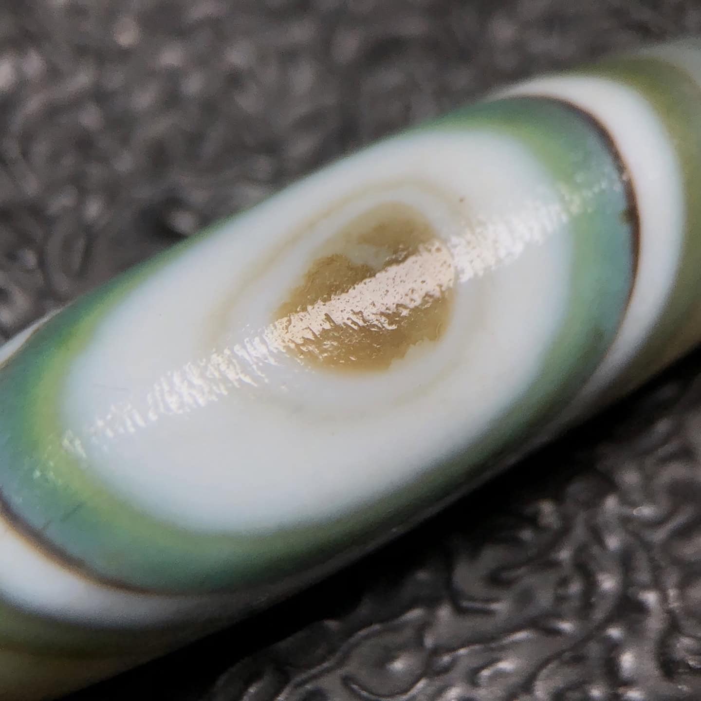 Chinese Natural Agate DZI Beads