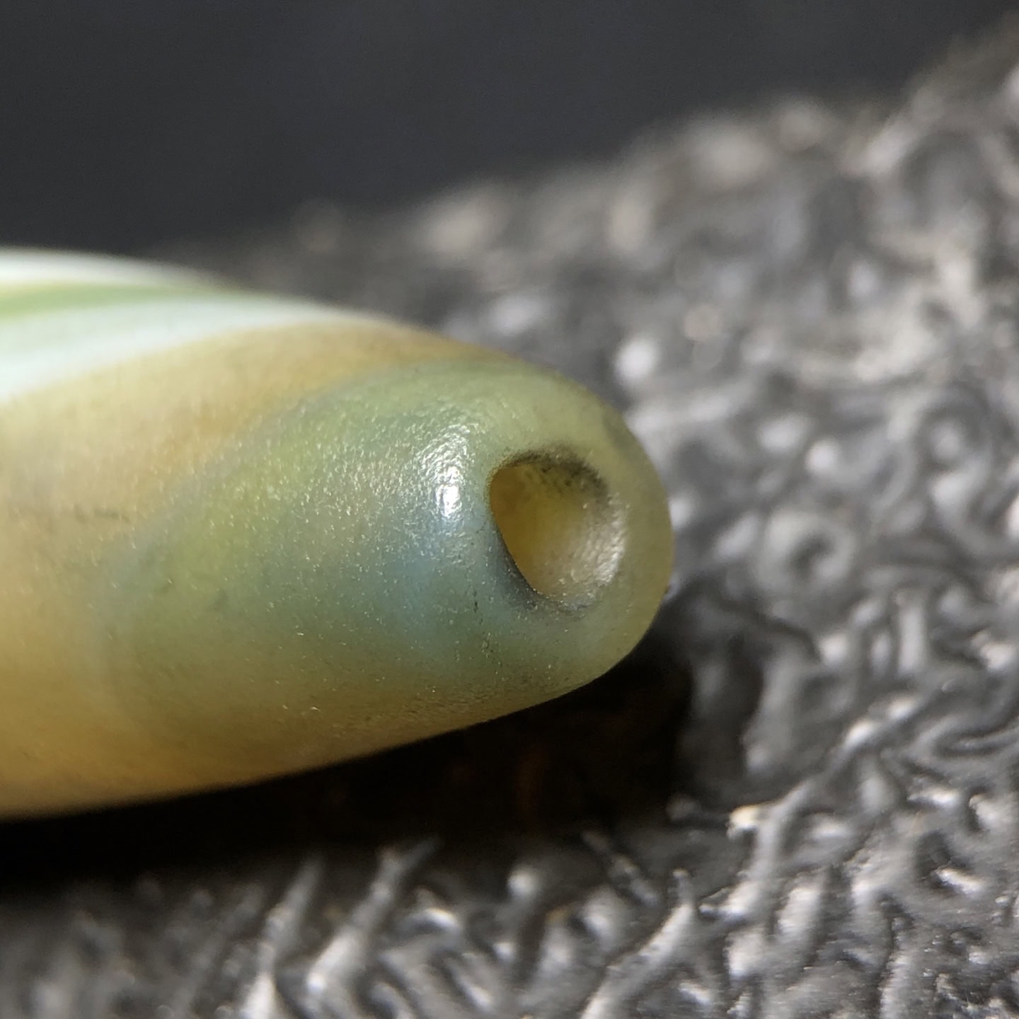 Chinese Natural Agate DZI Beads