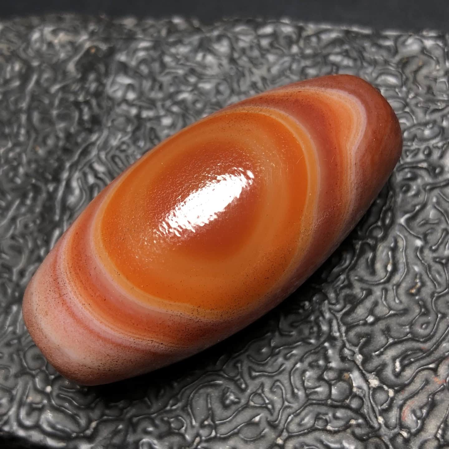 Chinese Natural Agate DZI Beads