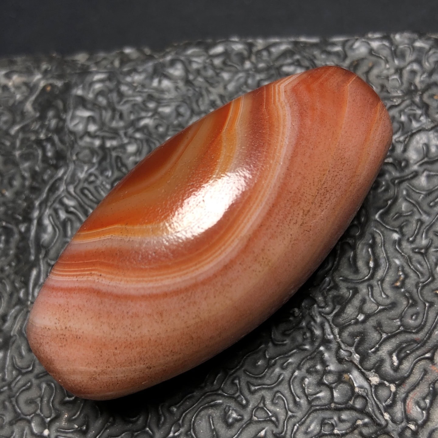 Chinese Natural Agate DZI Beads