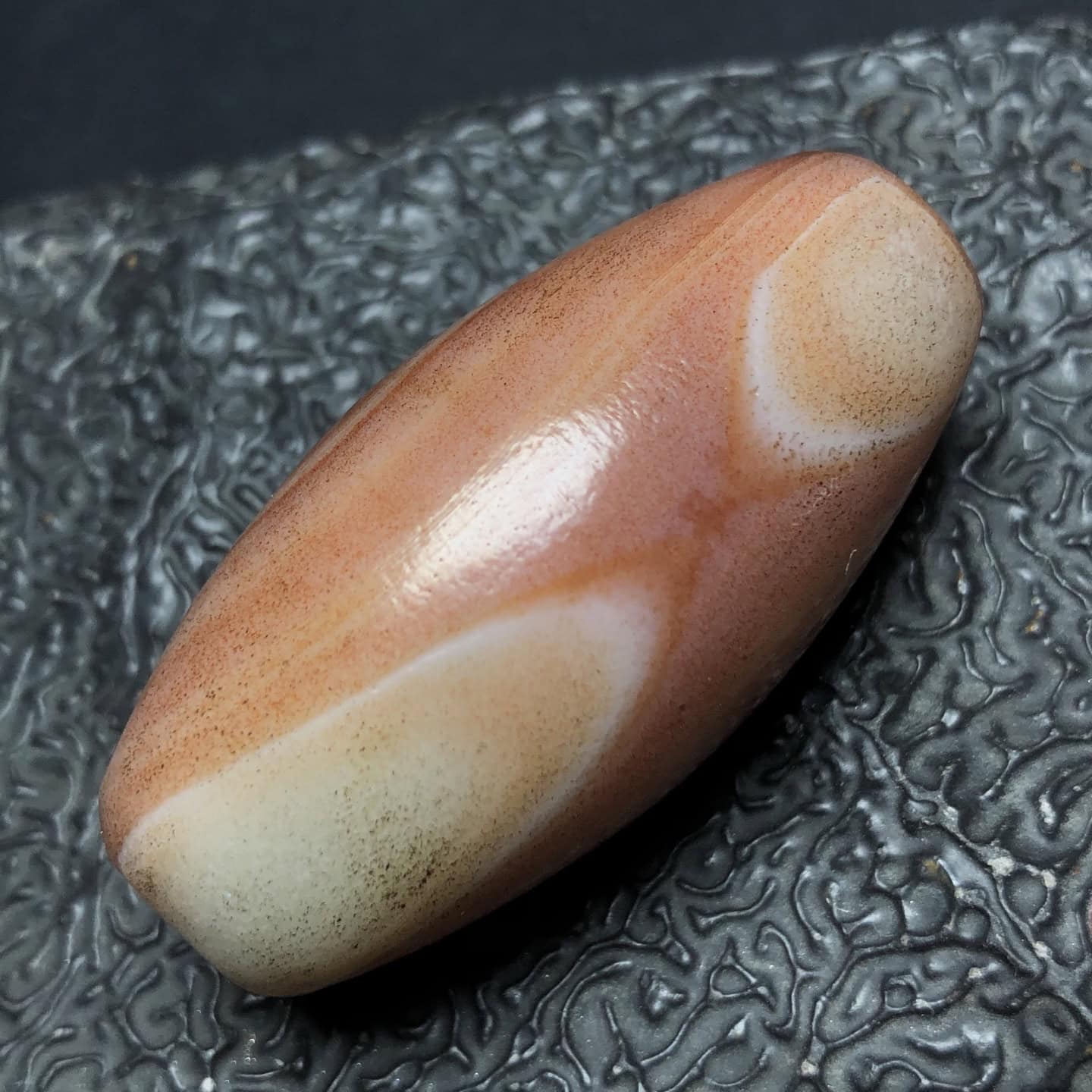 Chinese Natural Agate DZI Beads