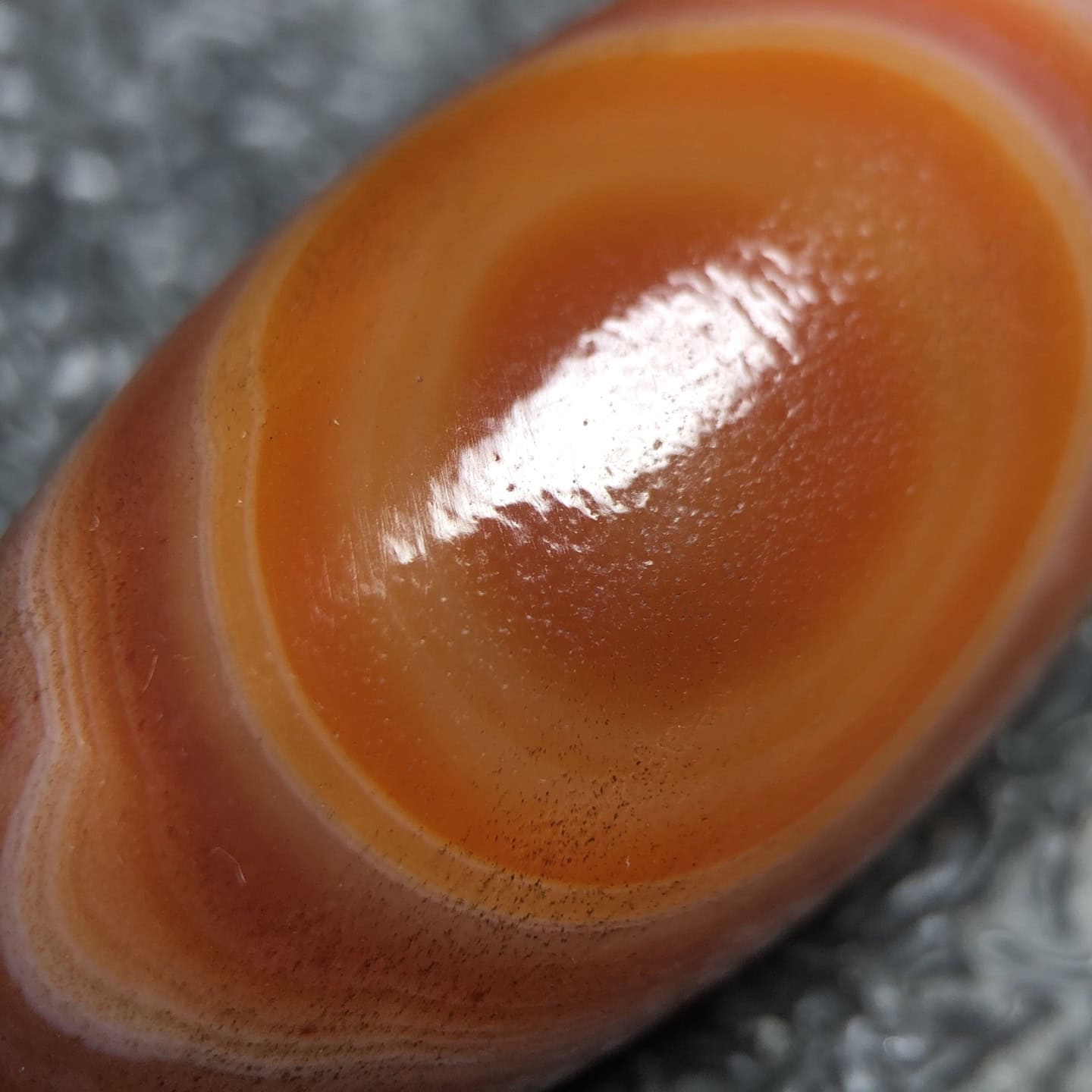 Chinese Natural Agate DZI Beads
