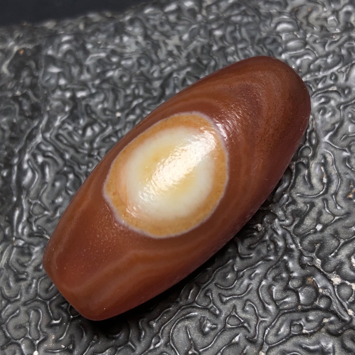 Chinese Natural Agate DZI Beads