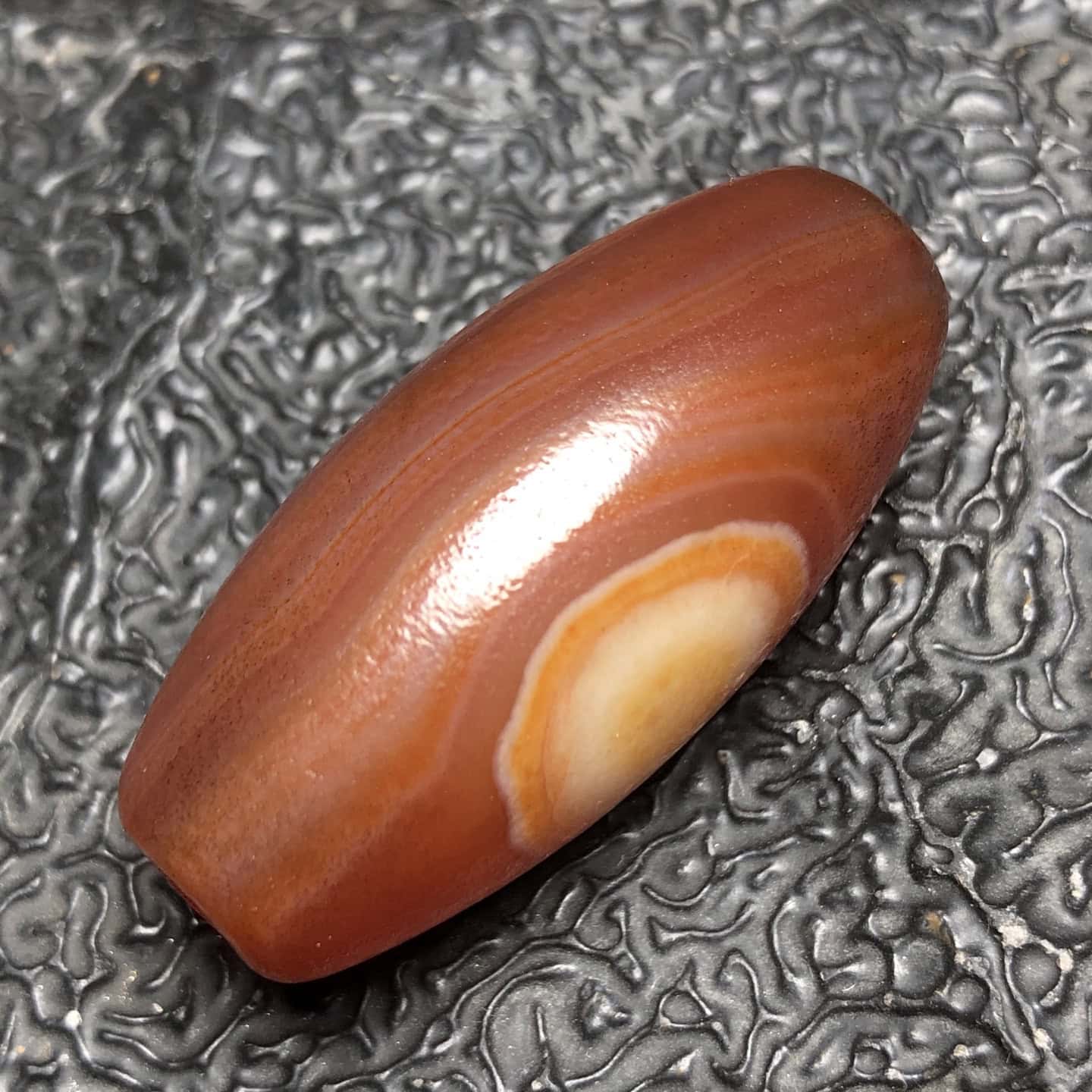 Chinese Natural Agate DZI Beads