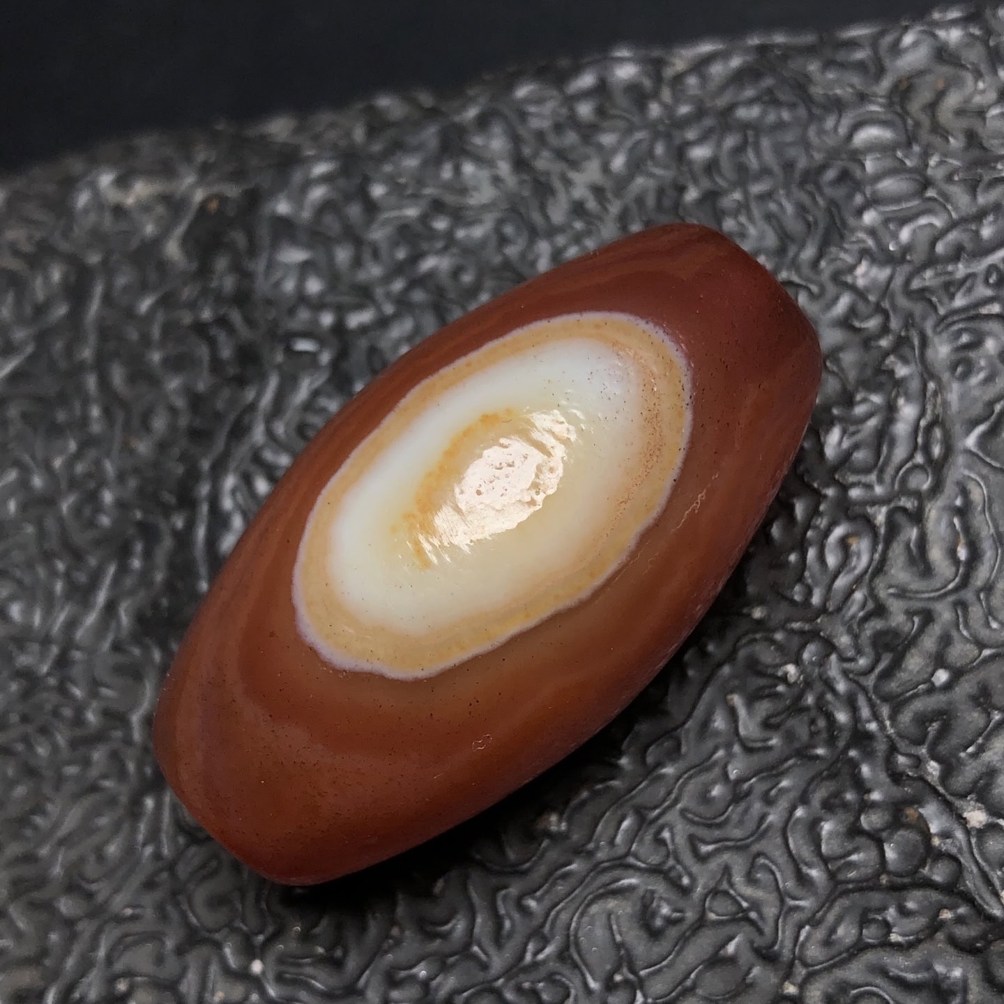 Chinese Natural Agate DZI Beads