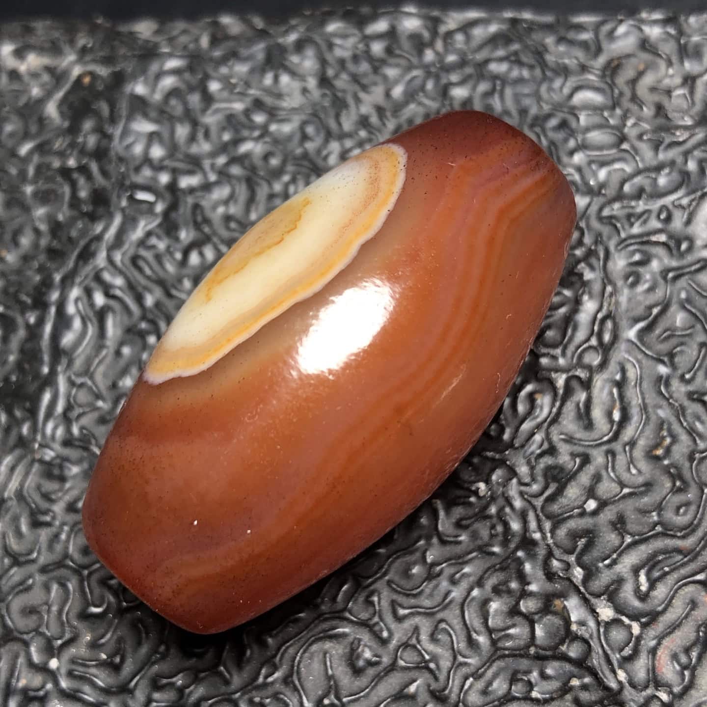 Chinese Natural Agate DZI Beads