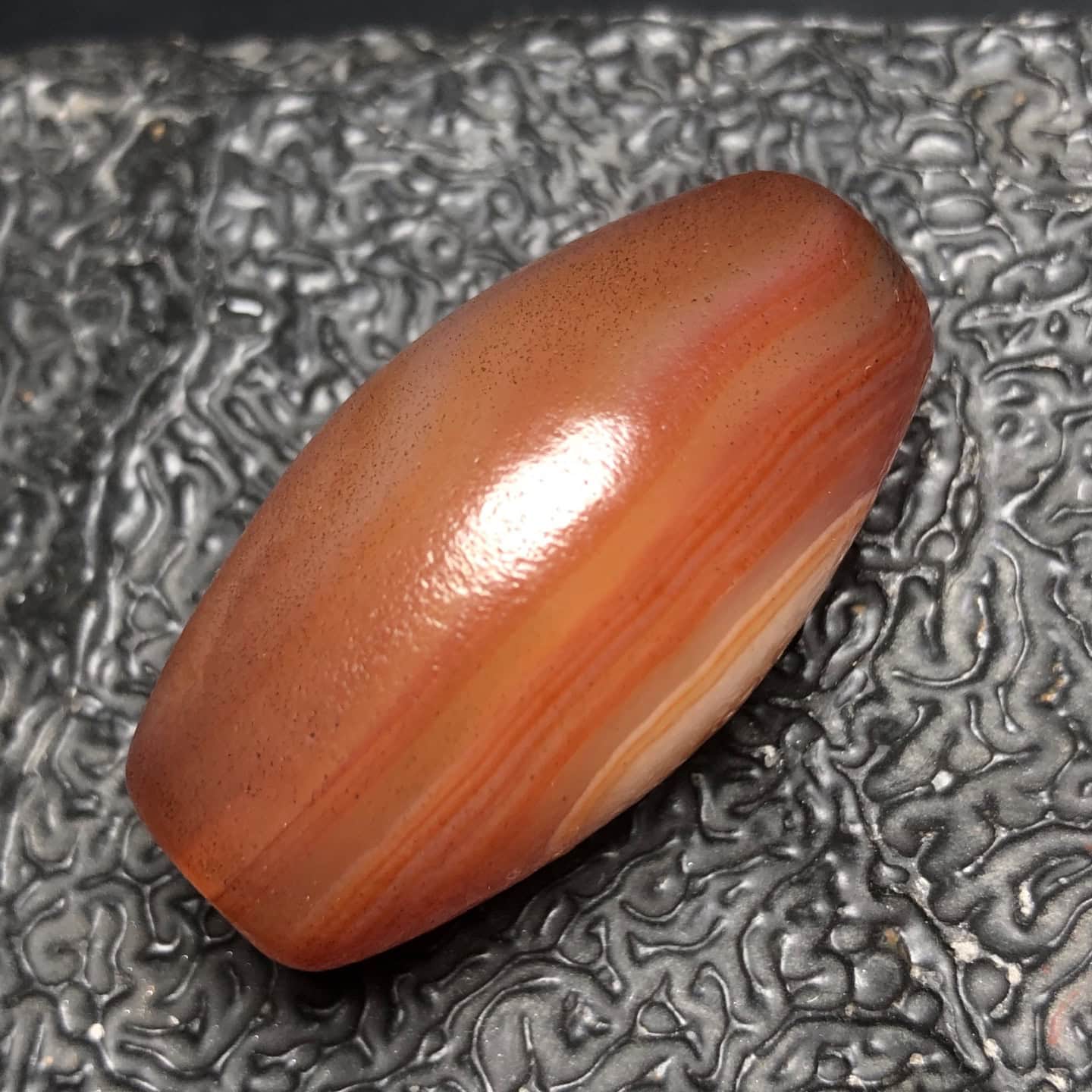 Chinese Natural Agate DZI Beads