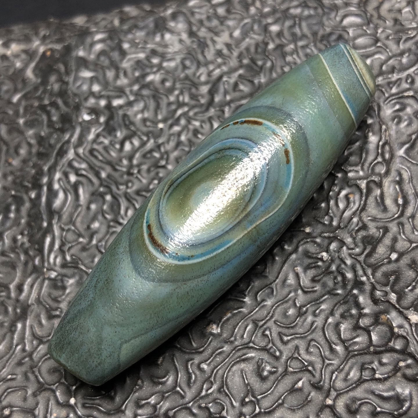 Chinese Natural Agate DZI Beads