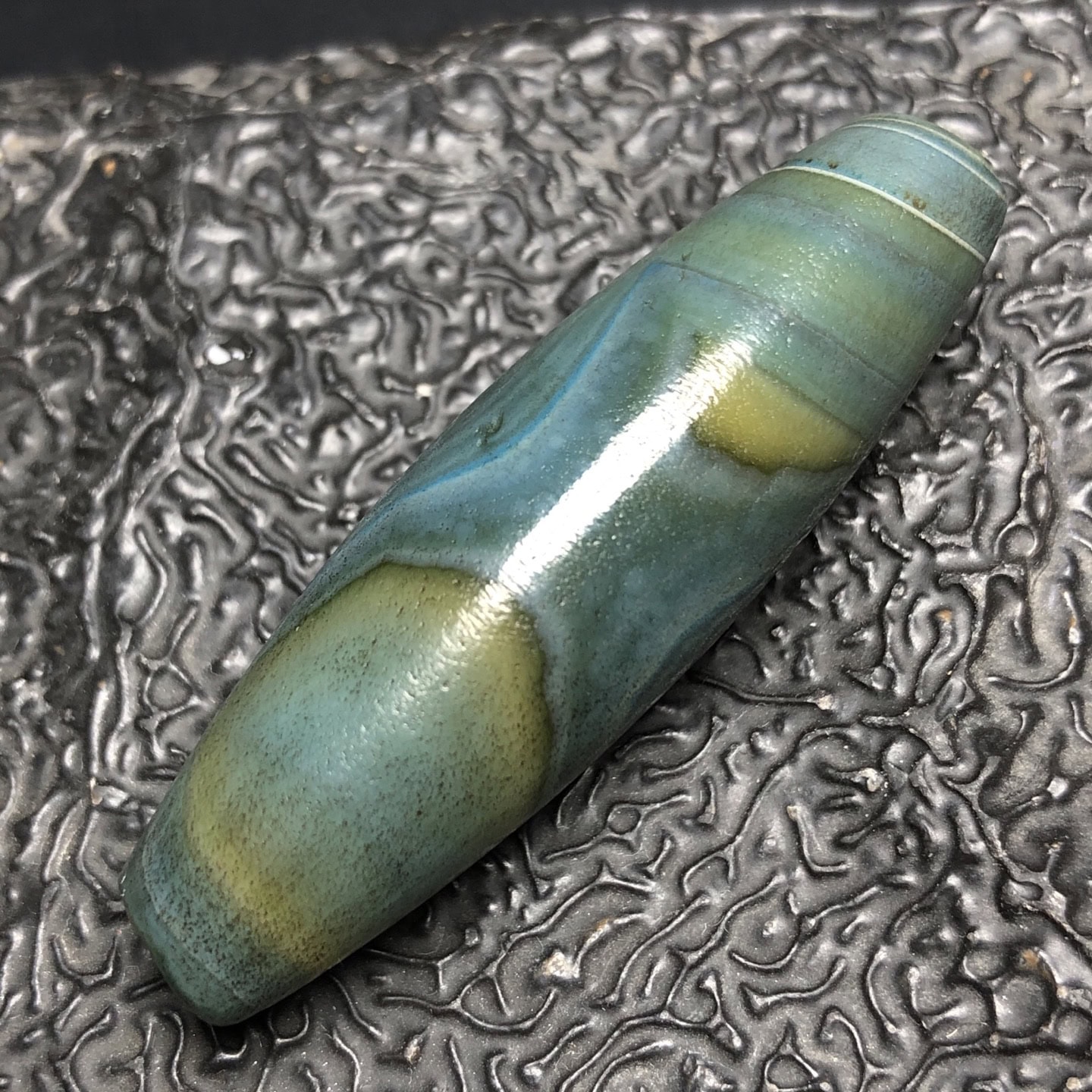 Chinese Natural Agate DZI Beads