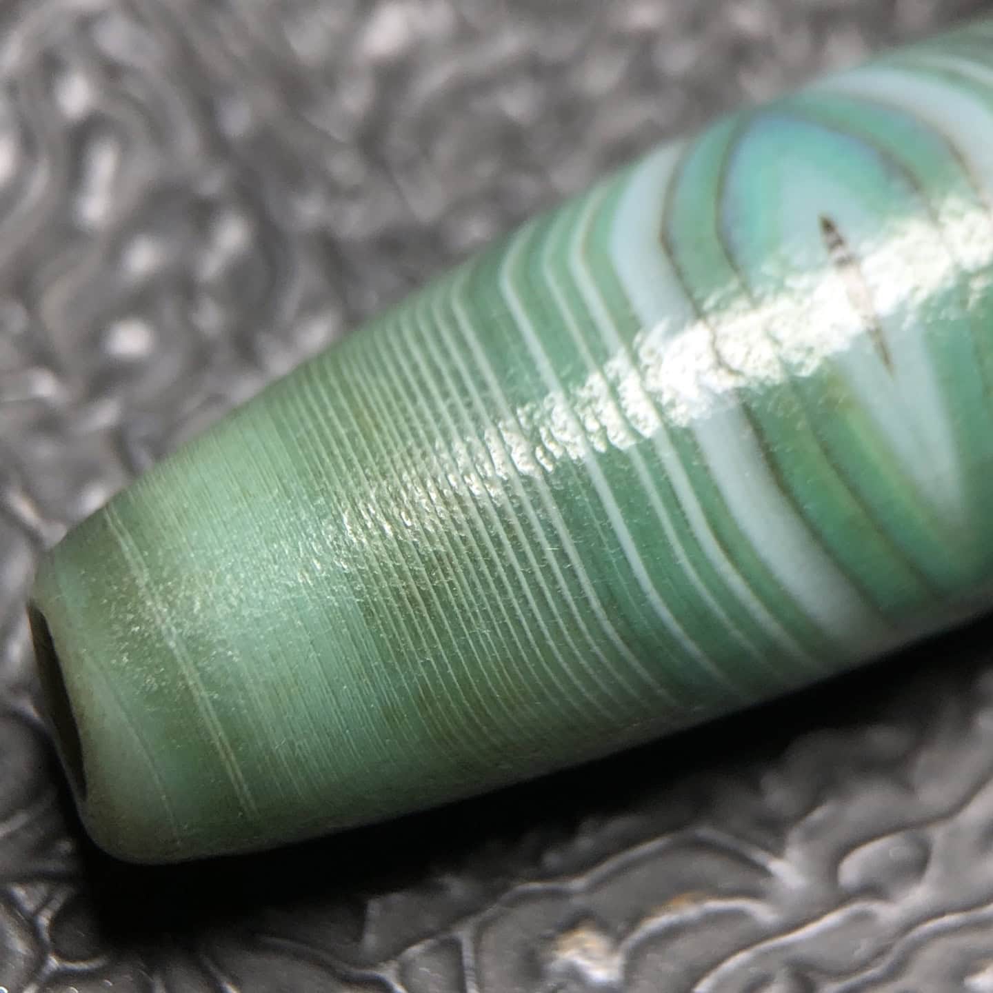 Chinese Natural Agate DZI Beads