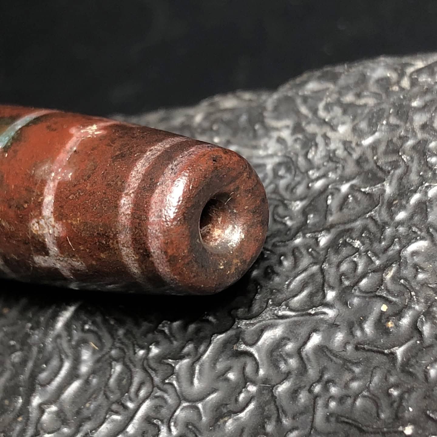 Chinese Natural Agate DZI Beads