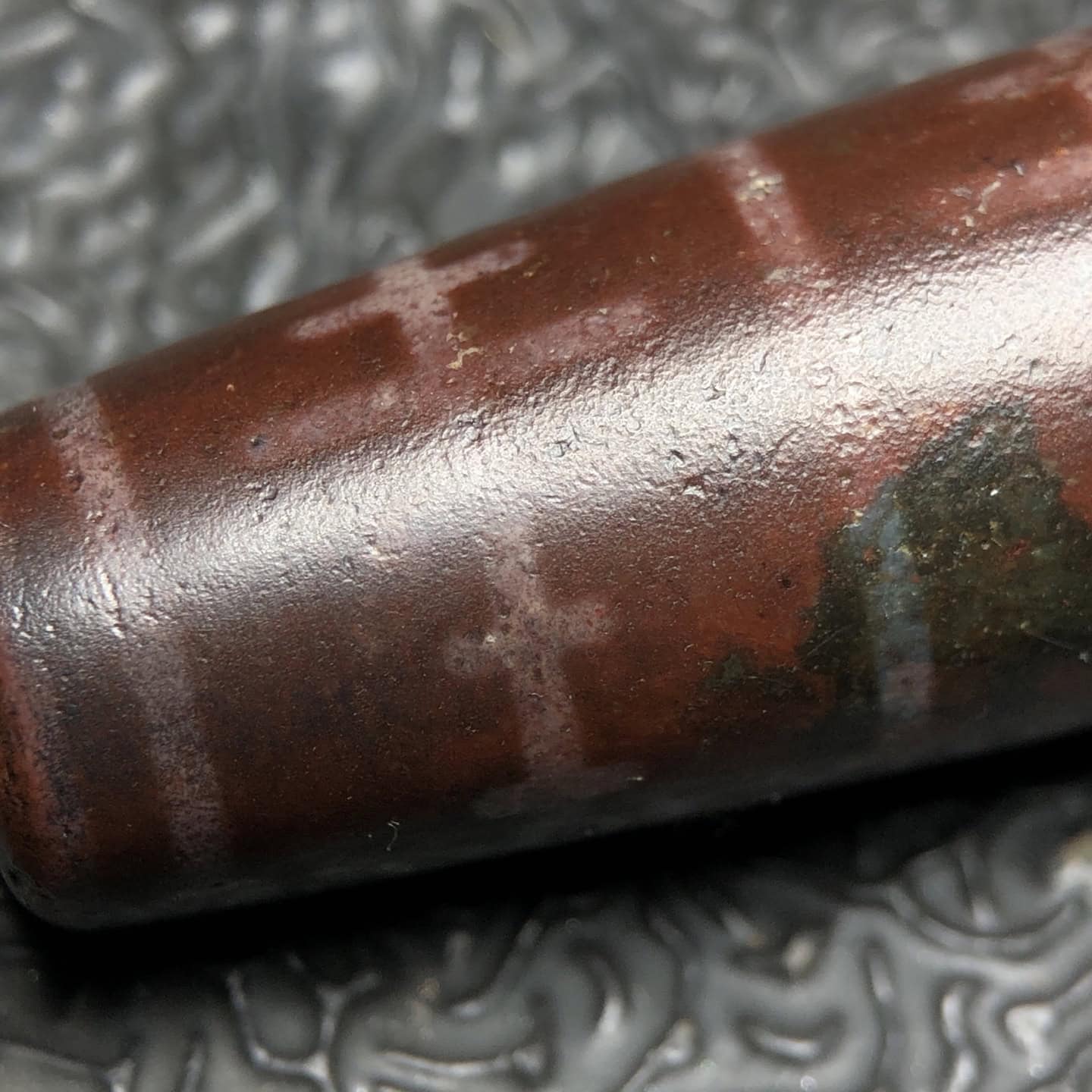 Chinese Natural Agate DZI Beads