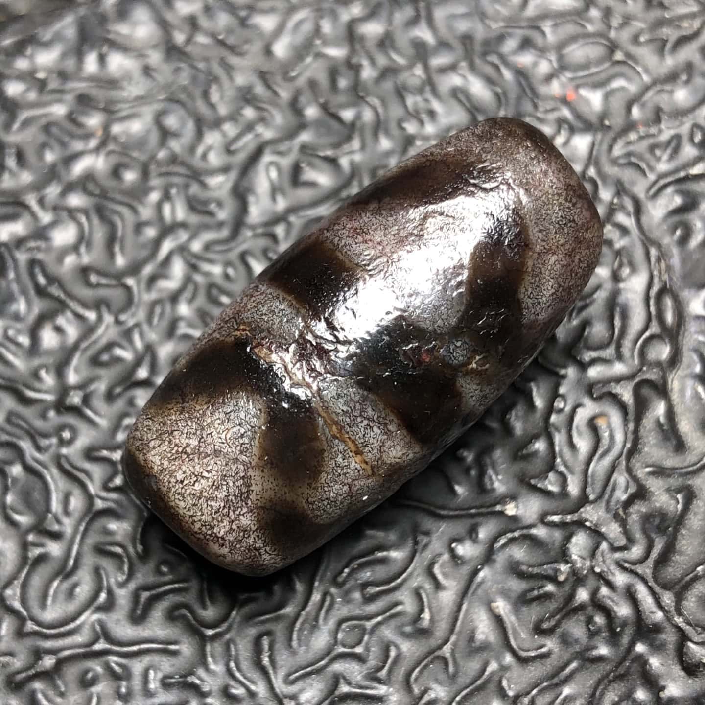 Chinese Natural Agate DZI Beads