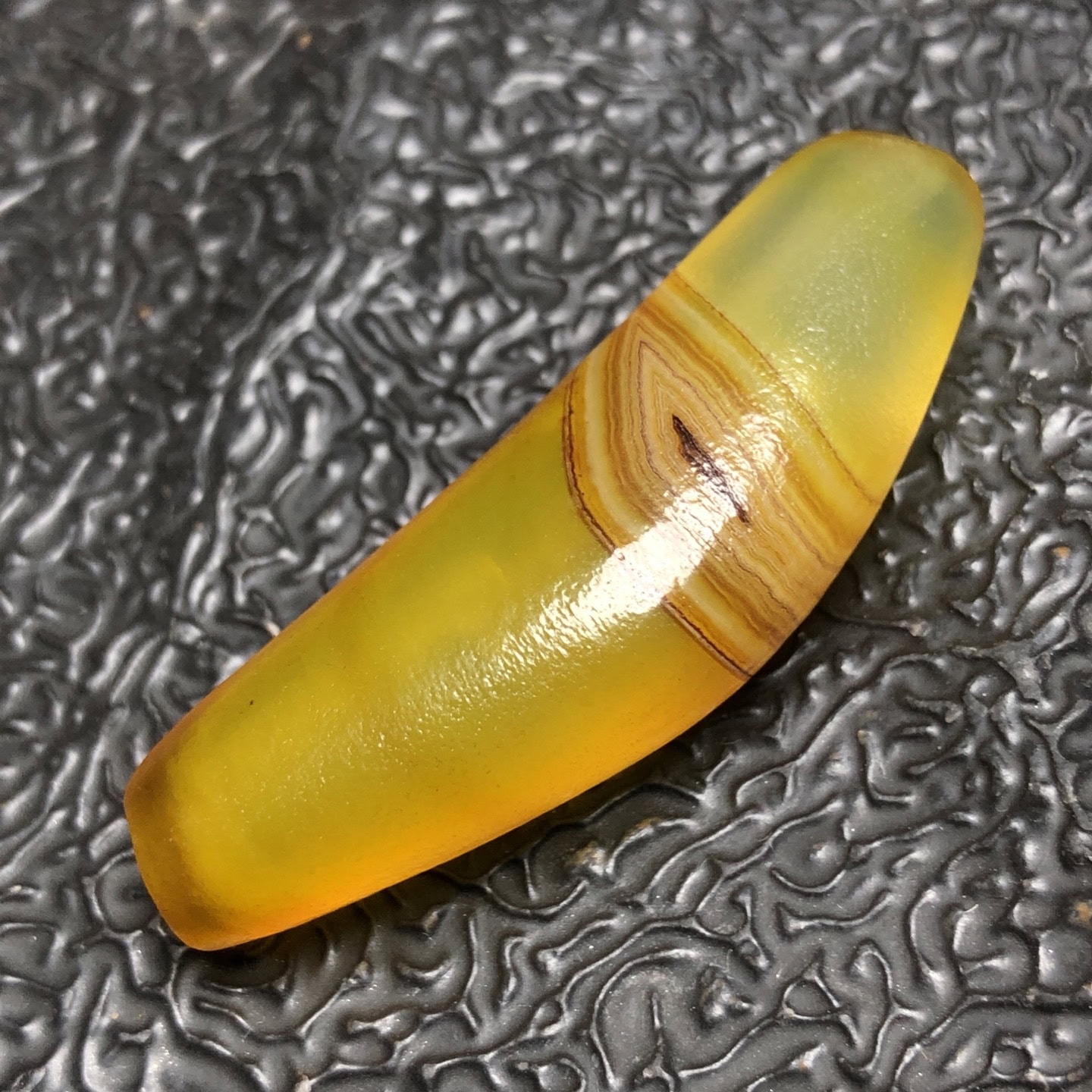 Chinese Natural Agate DZI Beads
