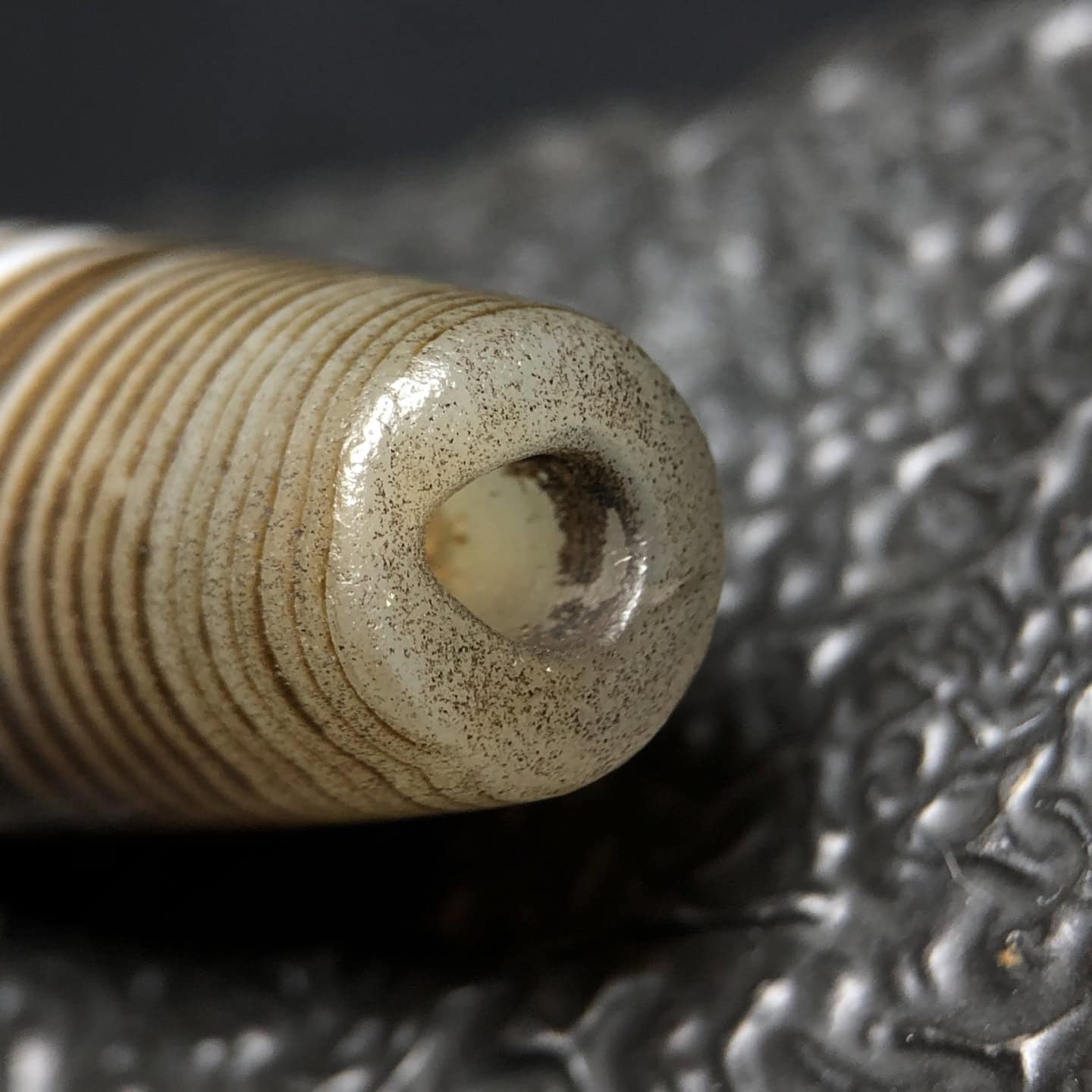 Chinese Natural Agate DZI Beads