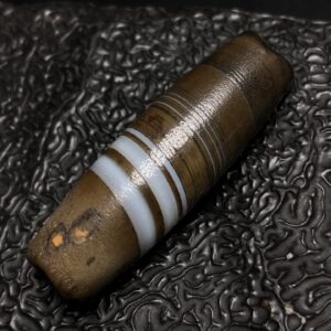 Chinese Natural Agate DZI Beads