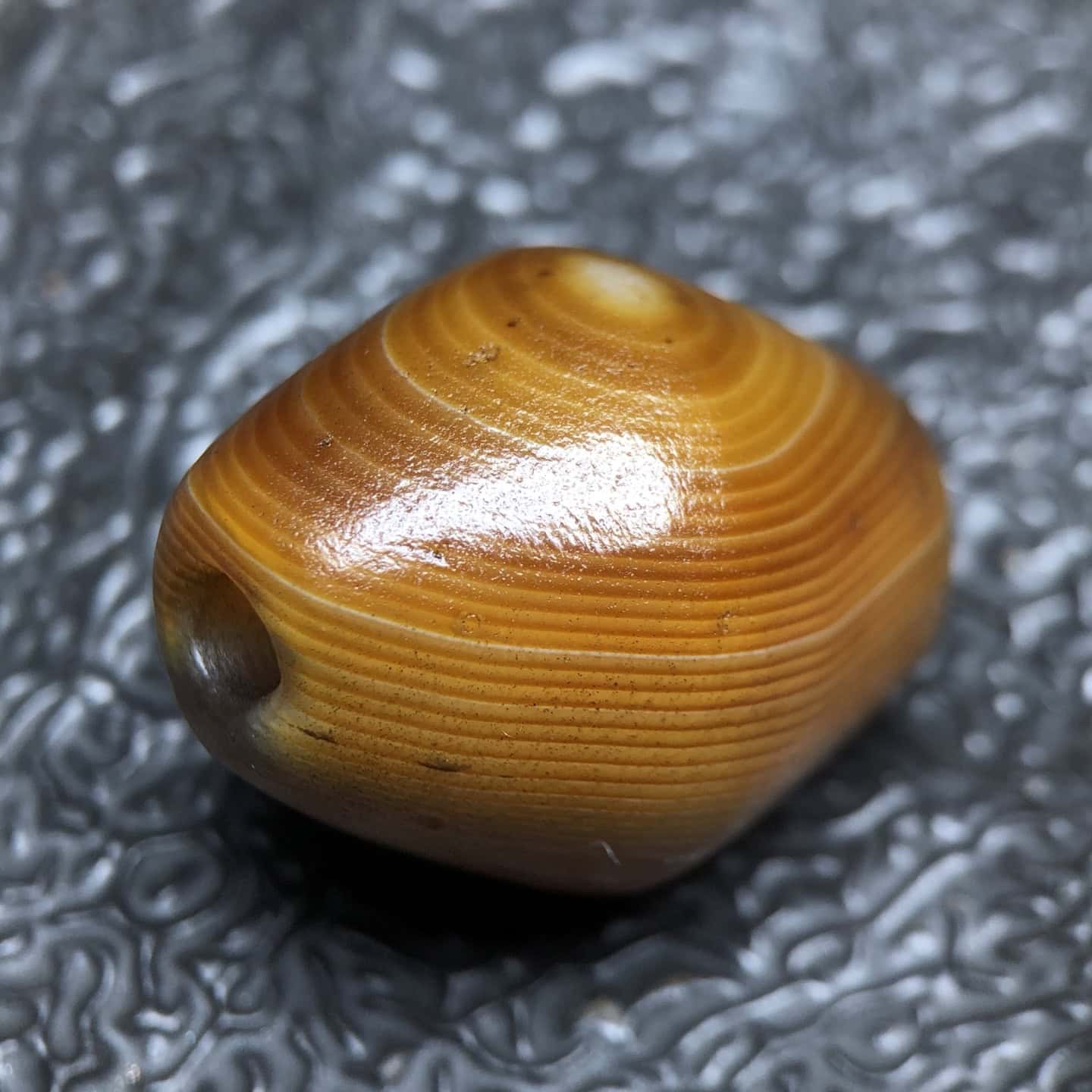 Chinese Natural Agate DZI Beads